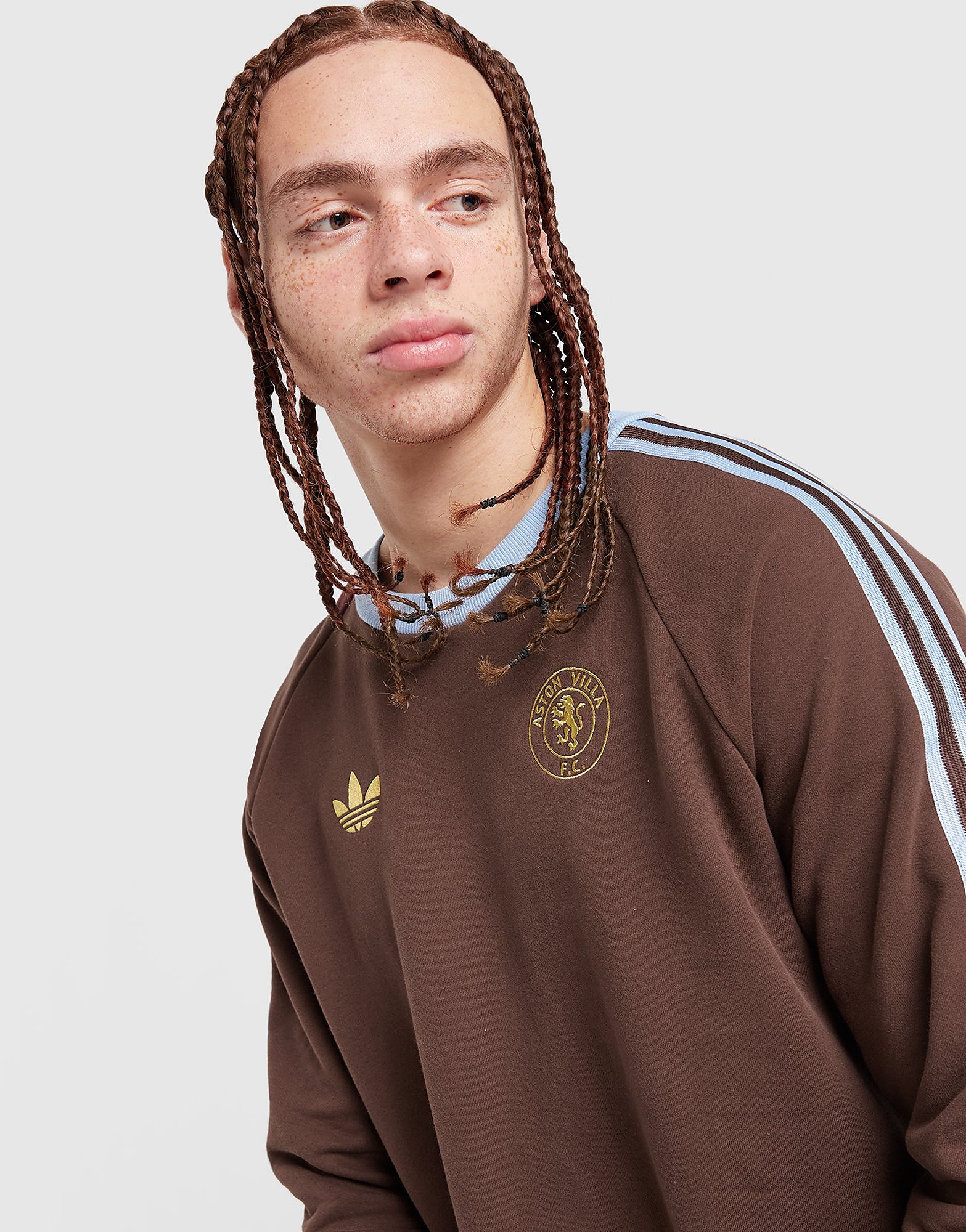 adidas Originals Sweat Crew Aston Villa FC OG - vue 1