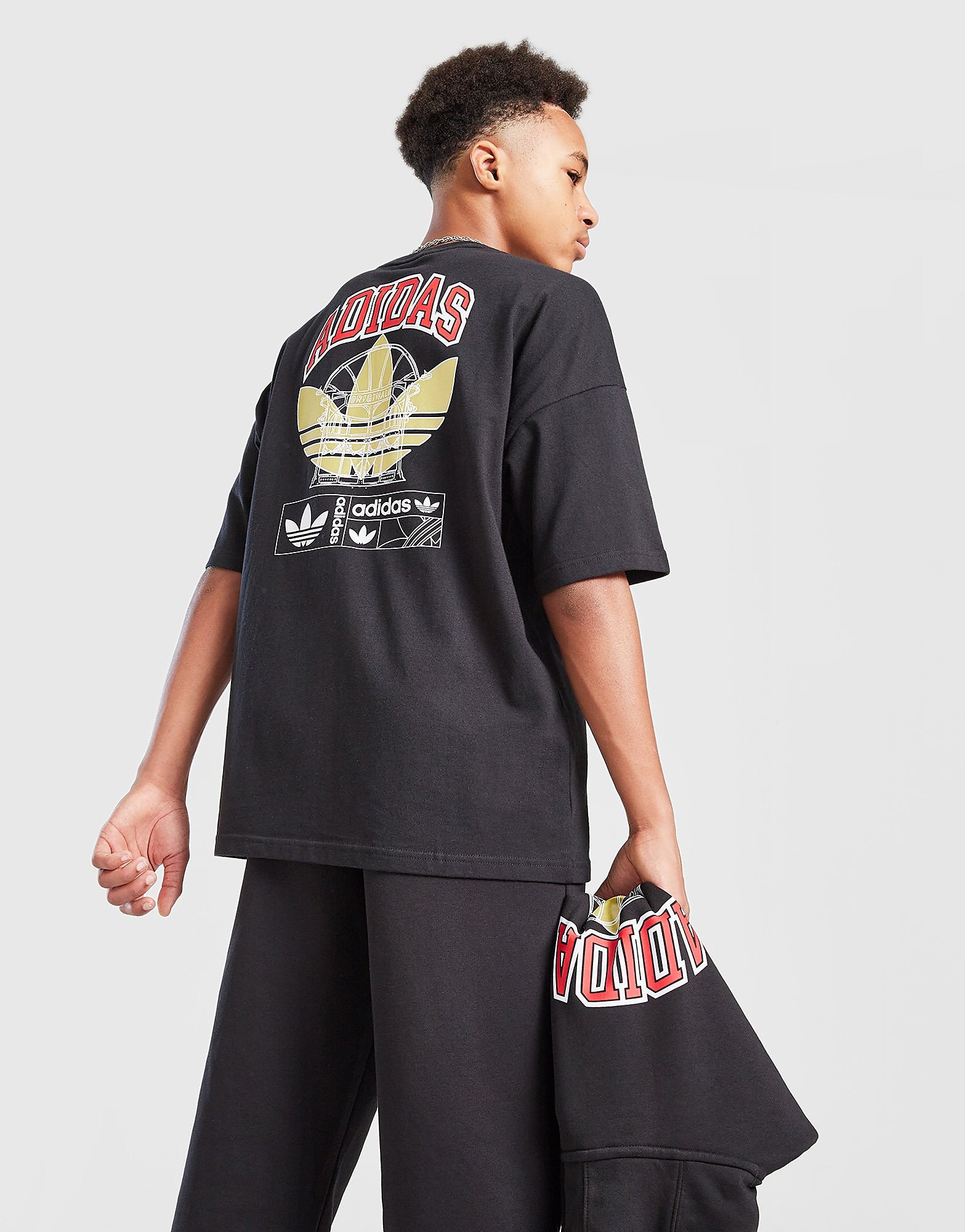 adidas Originals T shirt World Tour Junior - vue 2