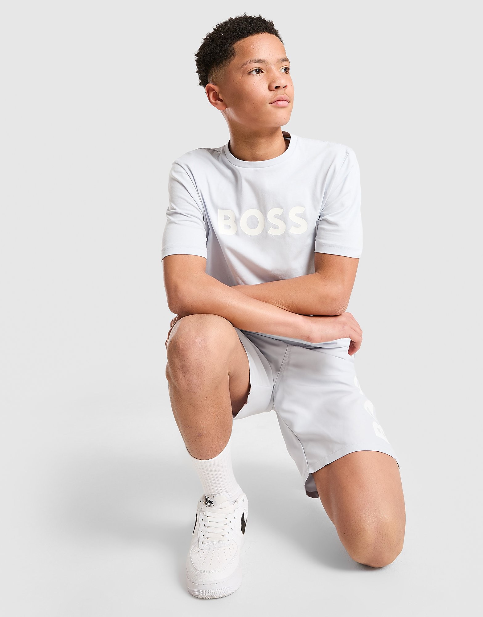 BOSS Large Logo T Shirt Junior - vue 1