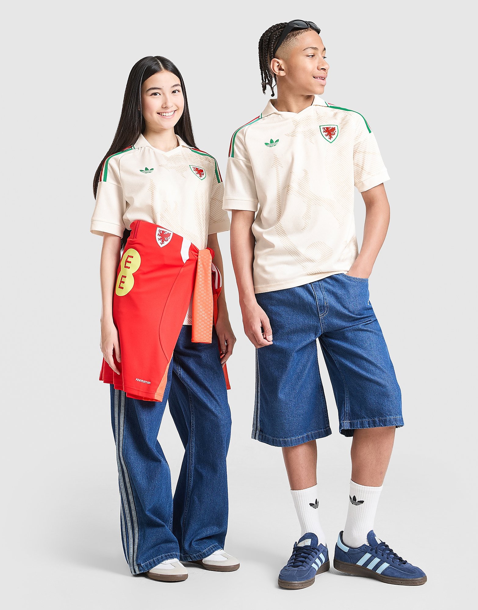 adidas Maillot Extérieur Pays de Galles 26 Enfants