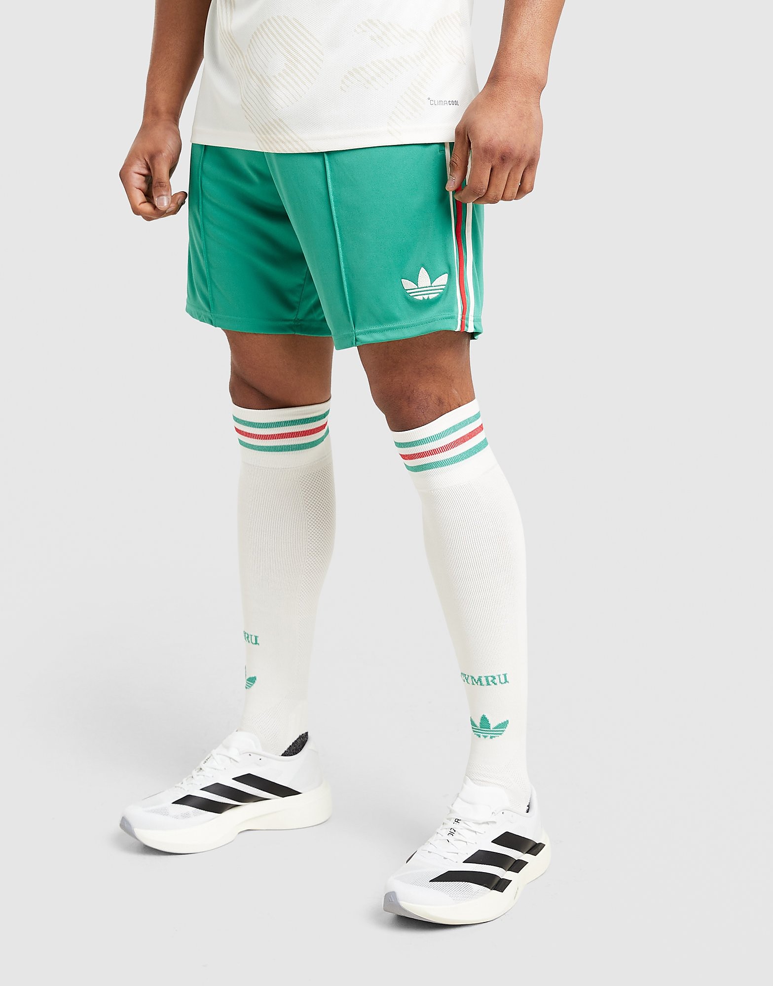 Wales 2026 Away Shorts - Herren, Grün - male - Size: XS