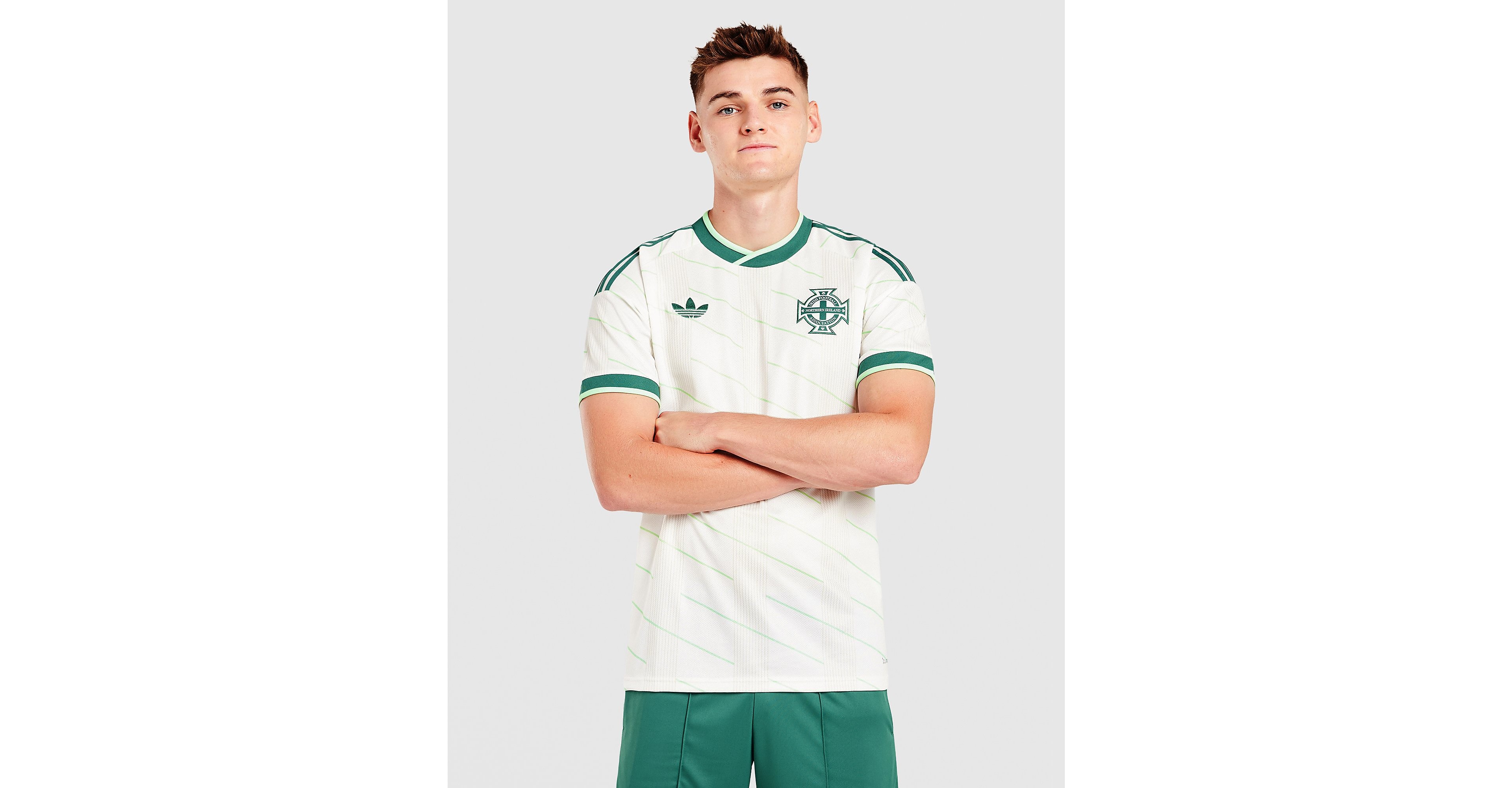 Adidas Nordirland 26 Bortatröja herr – bild 5