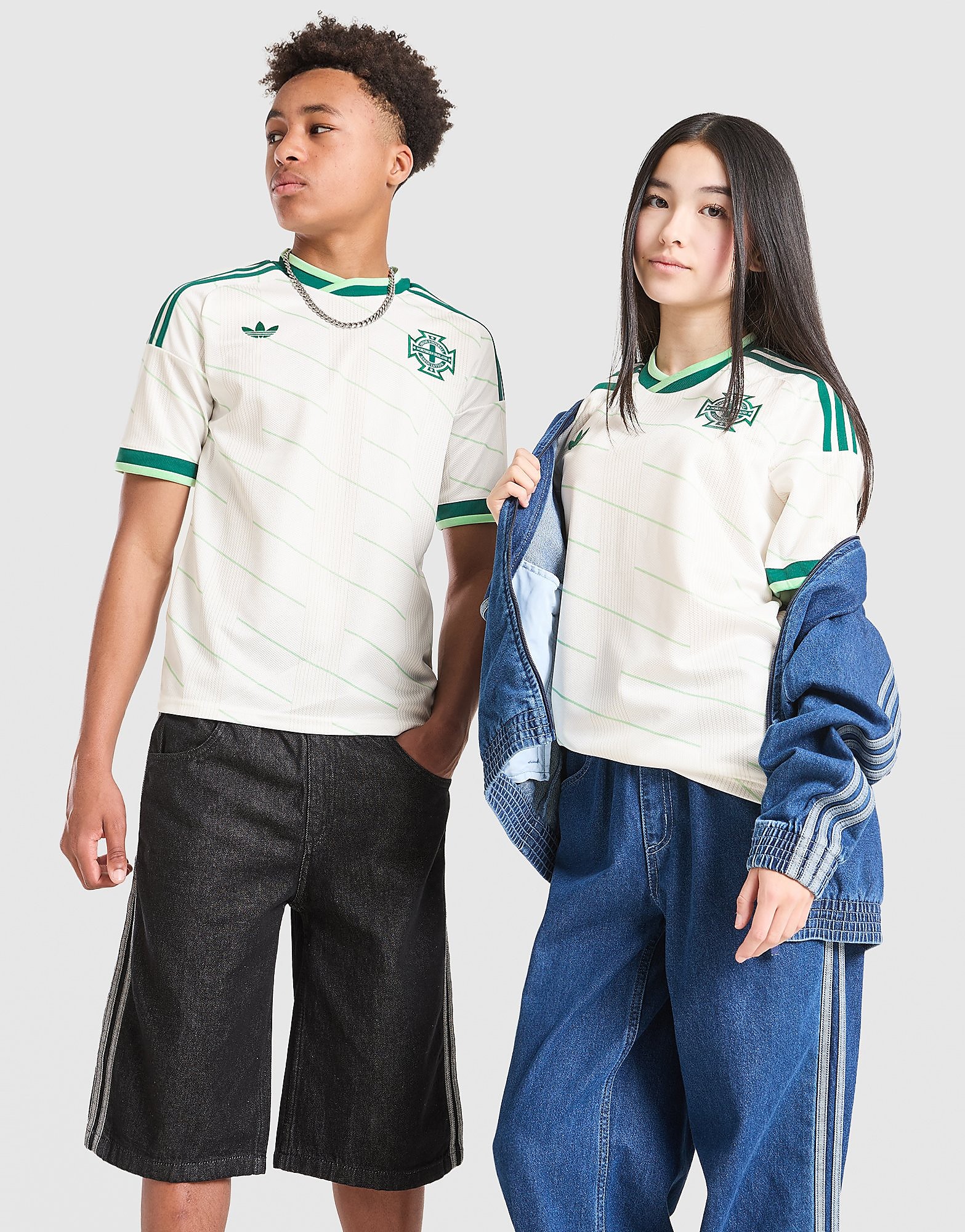 adidas Originals Maillot extérieur Irlande du Nord 2026 Junior - vue 1
