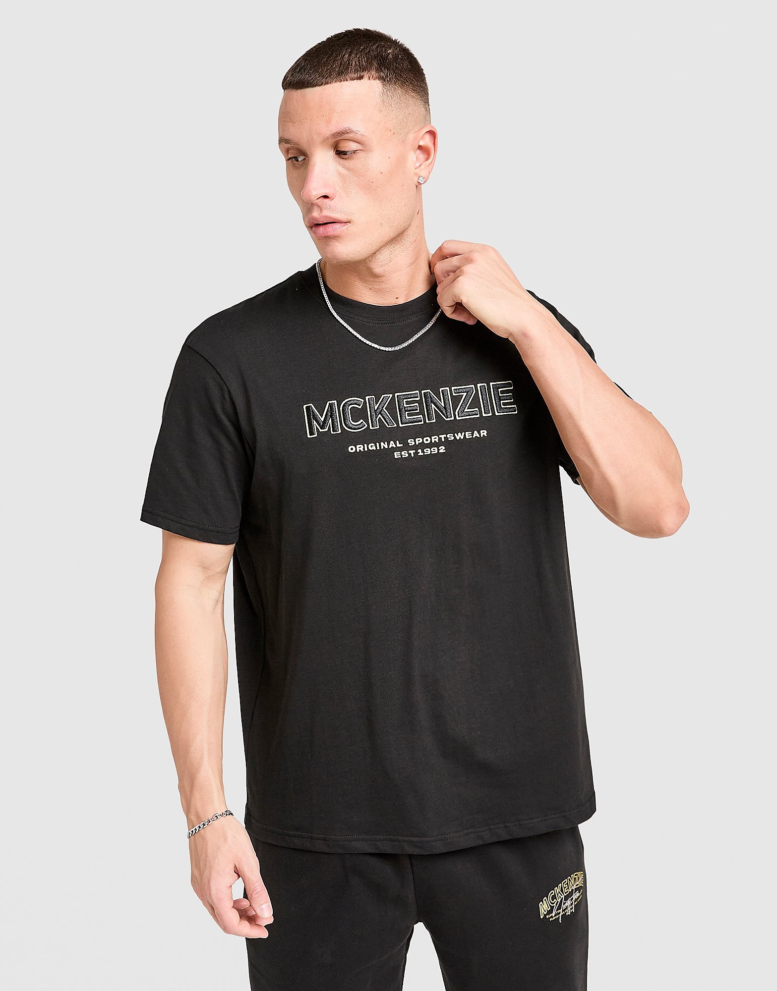 Elsted T-Shirt - Herren, Schwarz - male - Size: XL