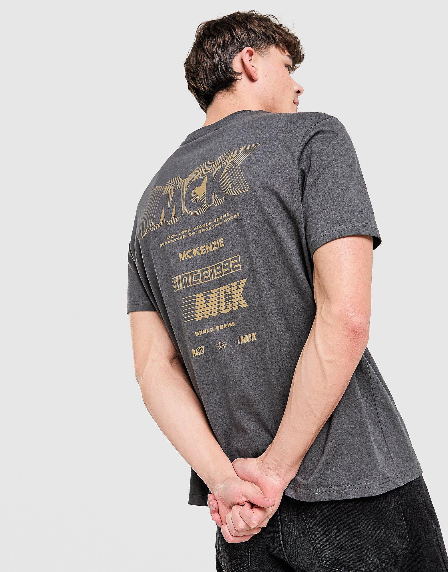 Stacked T-Shirt - Herren, Grau - male - Size: XXL