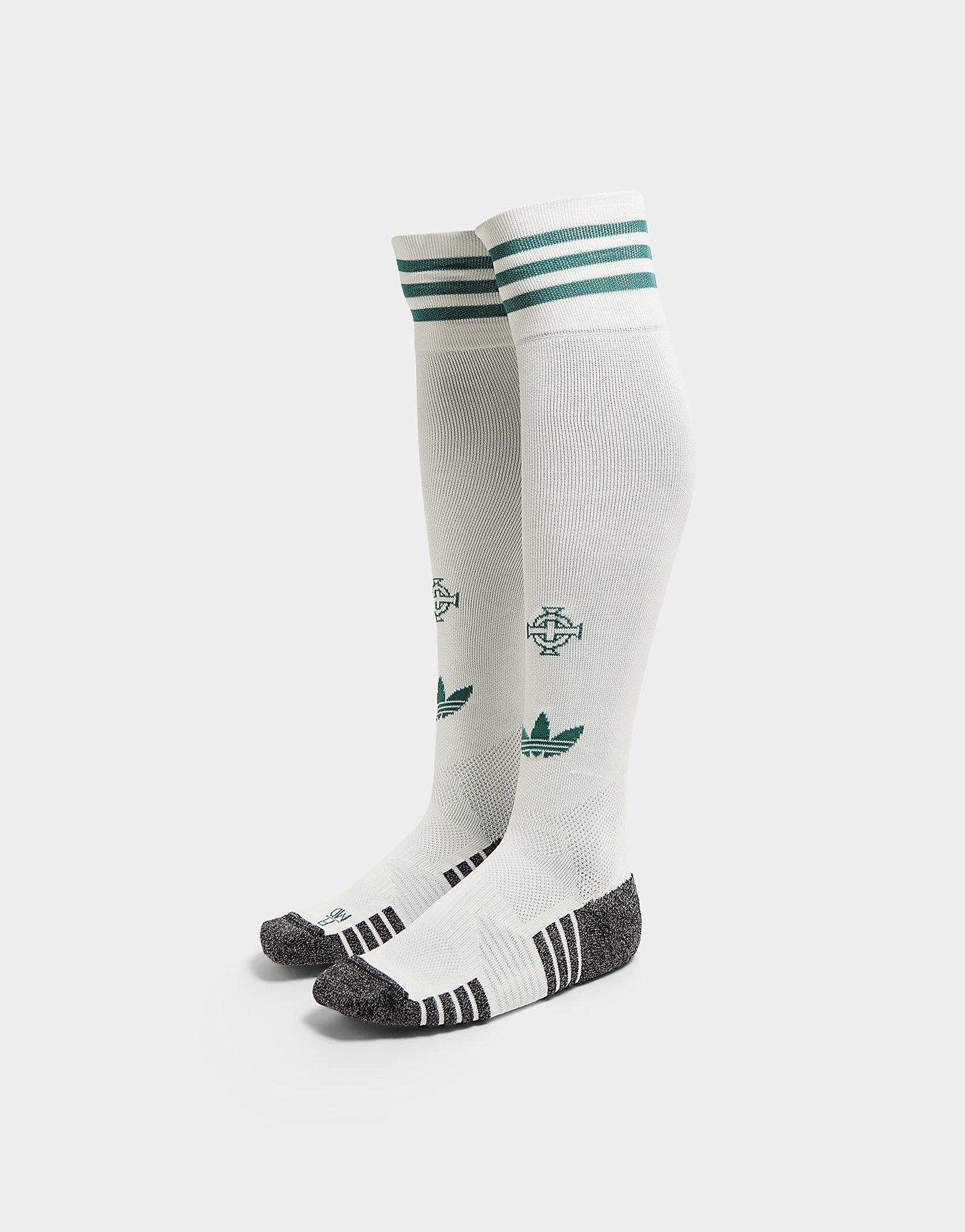 Northern Ireland 2026 Away Socks - Herren, Weiss - male - Size: 6.5-8