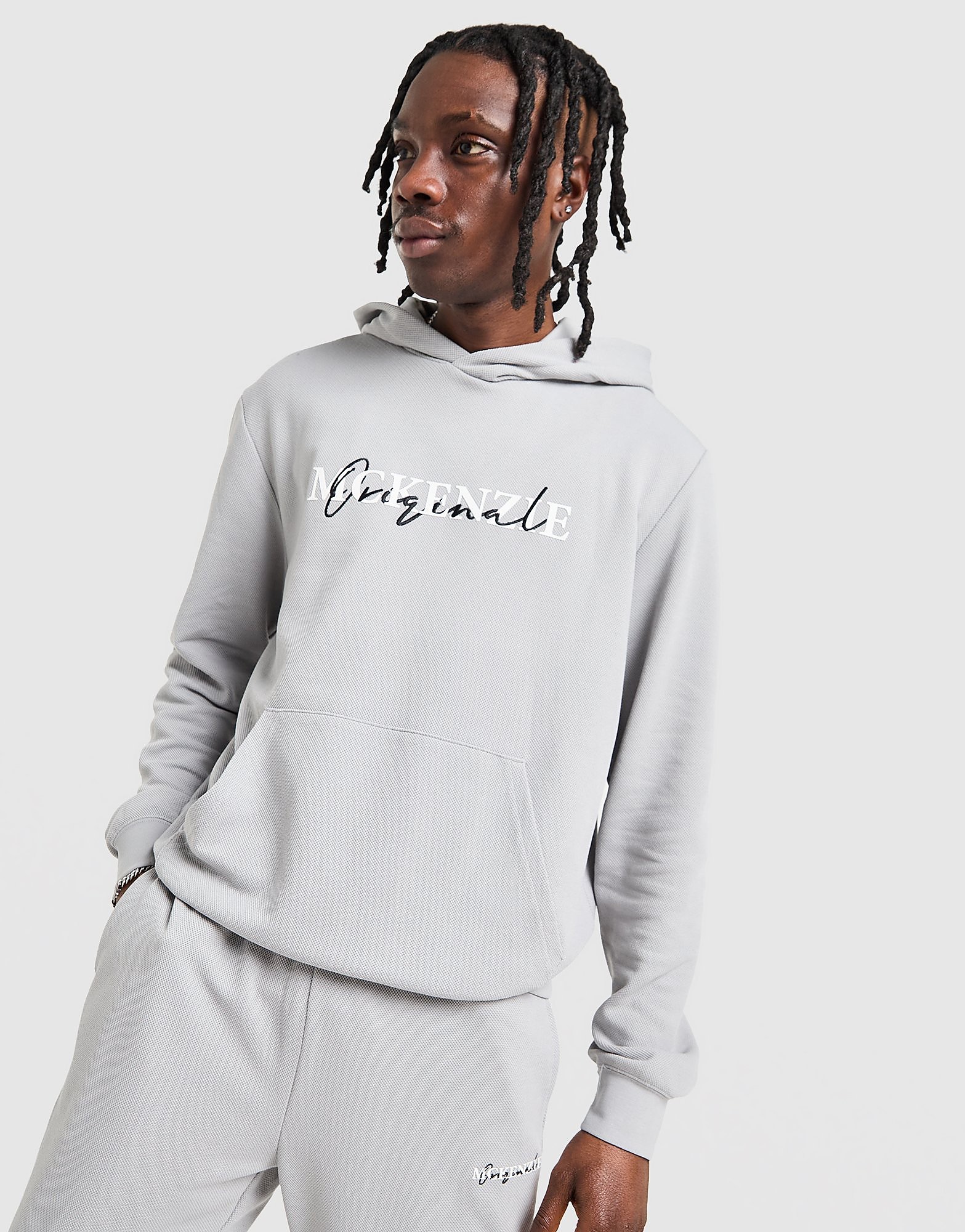 McKenzie Felpa con Cappuccio Overhead Axel, grigio