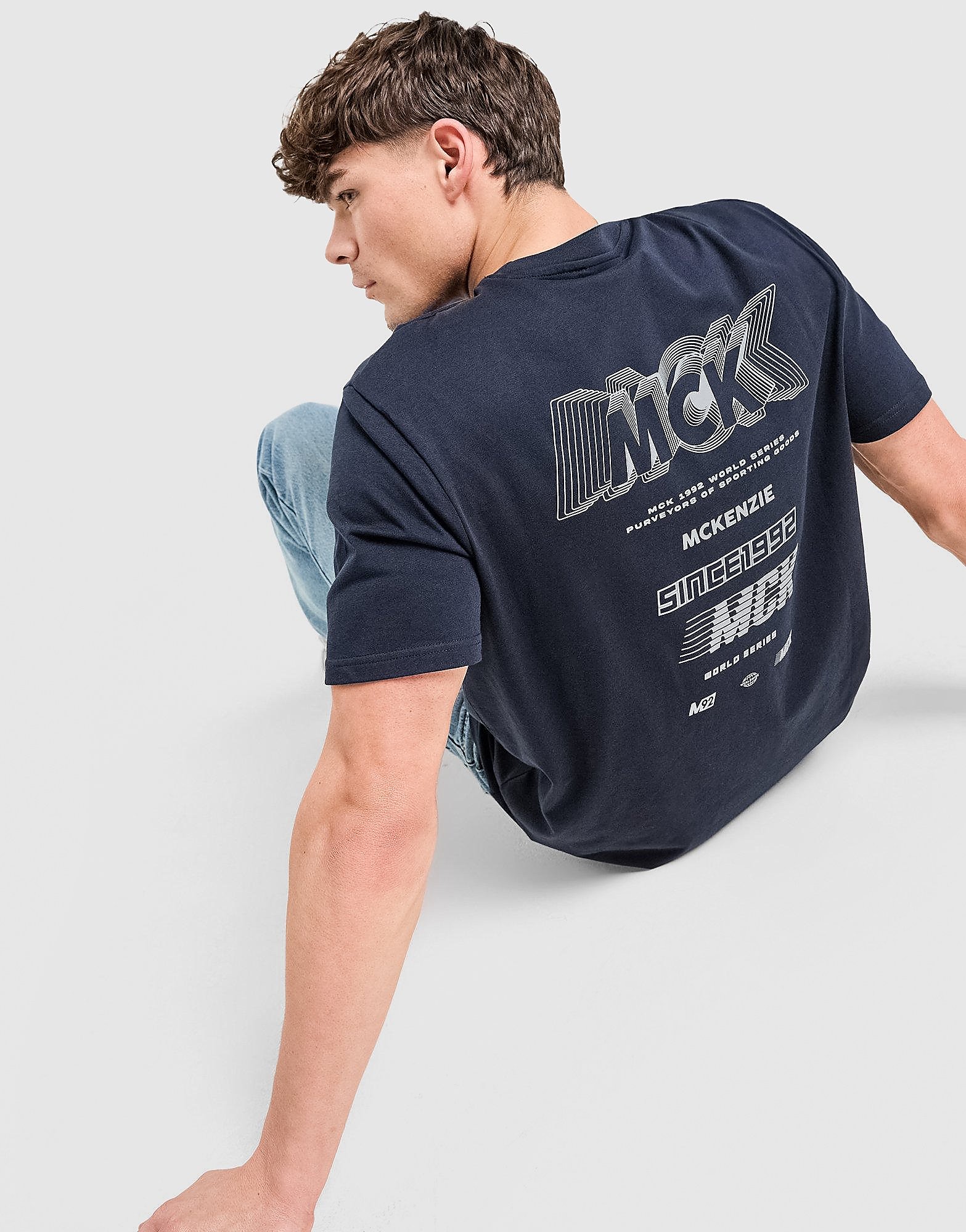 Stacked T-Shirt - Herren, Blau