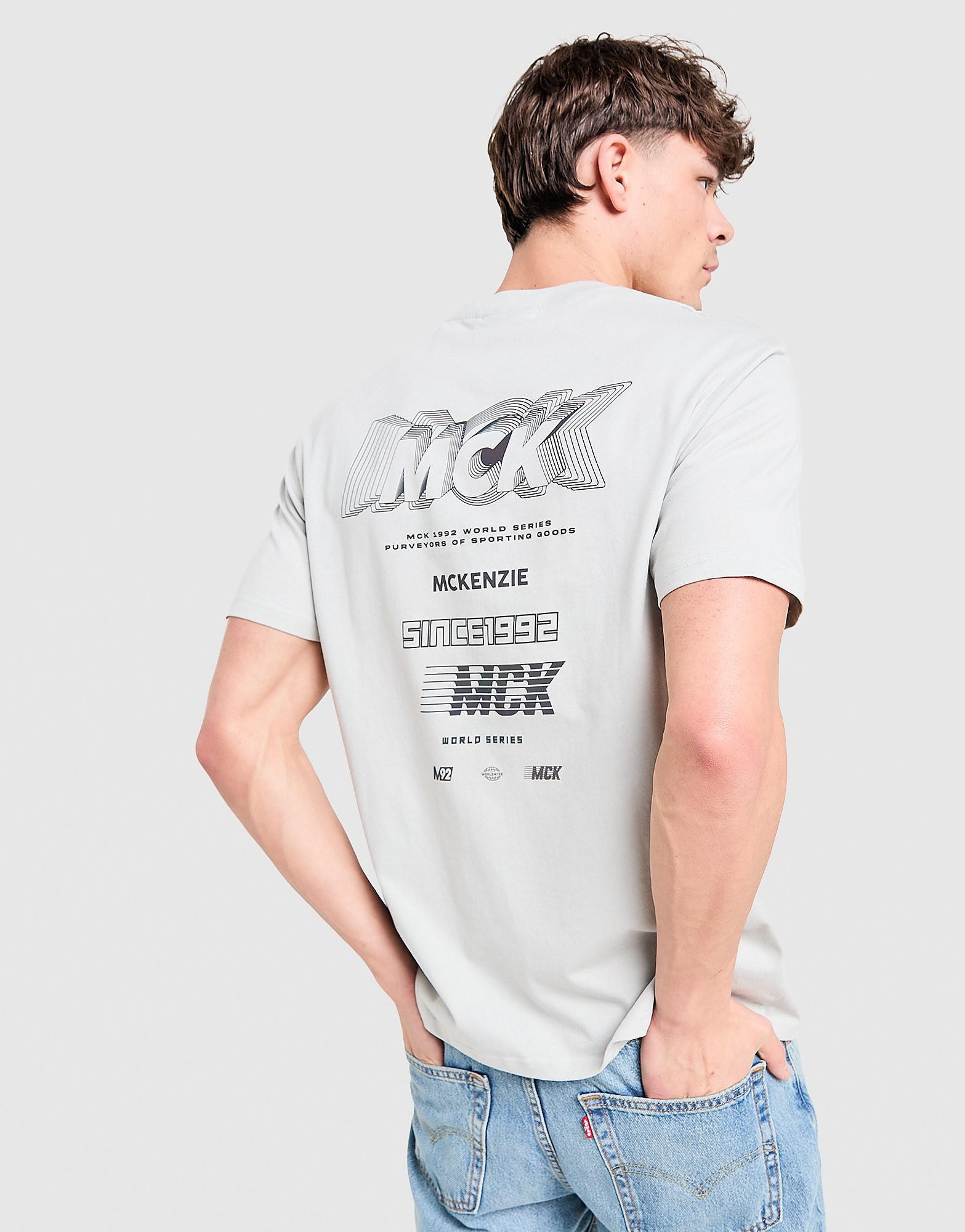 Stacked T-Shirt - Herren, Grau