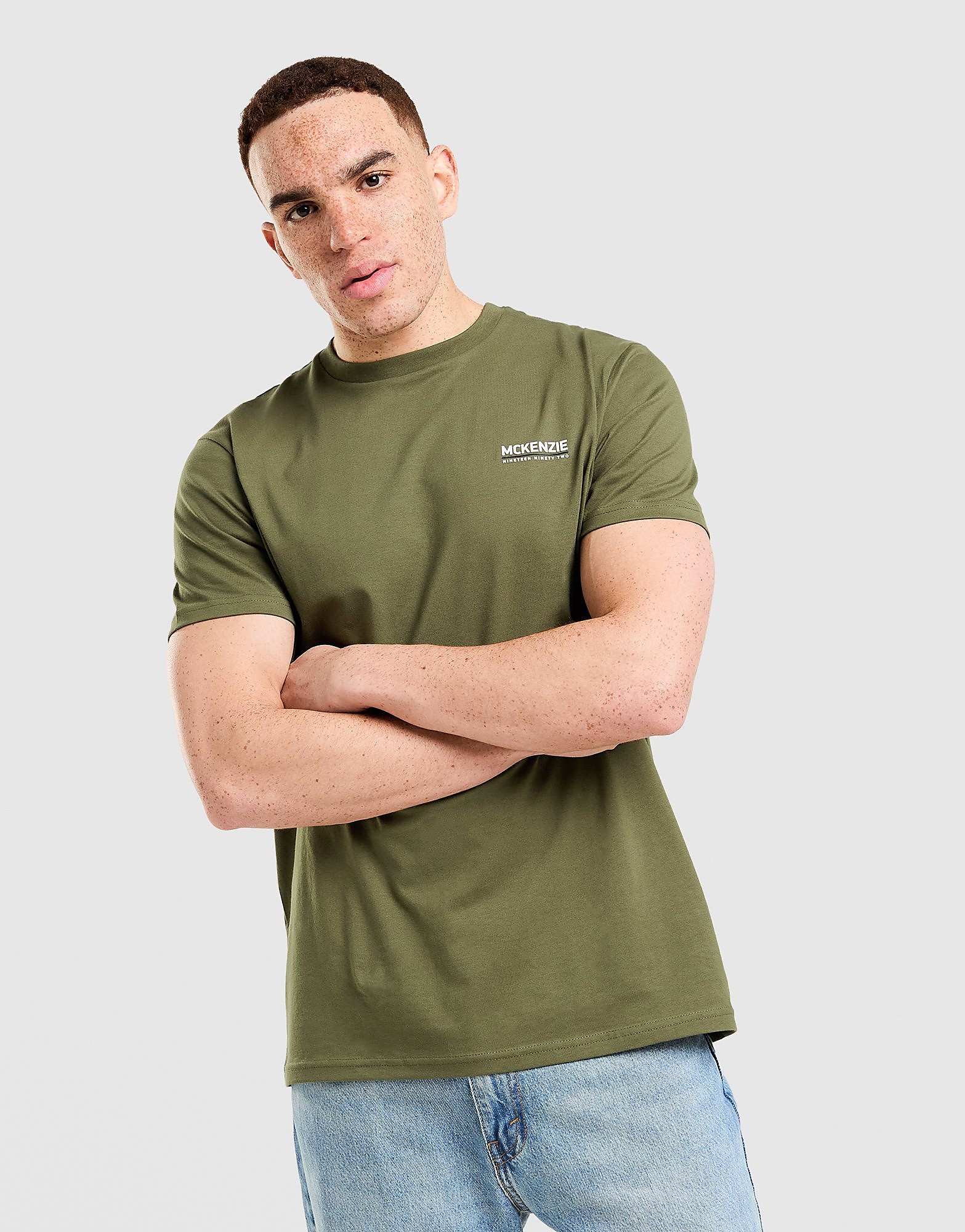 Essential T-Shirt - Herren, Grün - male - Size: M