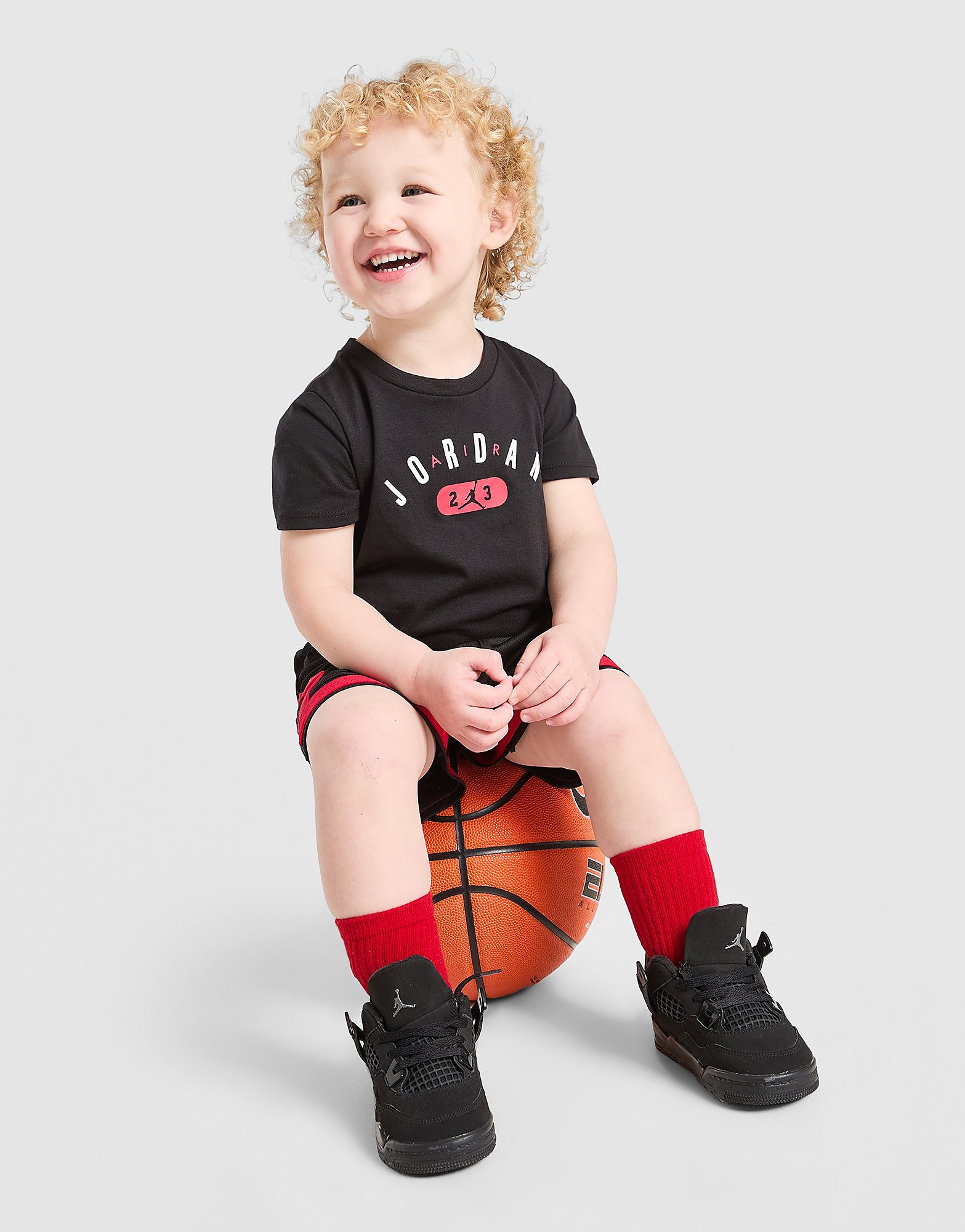 Completo Diamond Maglia/Pantaloncino Neonato - Nero, nero nero Bambino taglia 9-12M