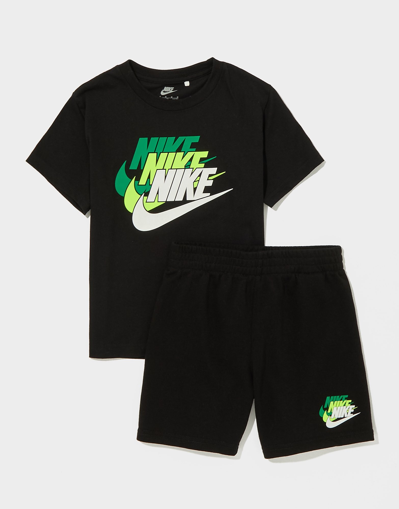 Nike Repeat Logo T ShirtShorts Set Children