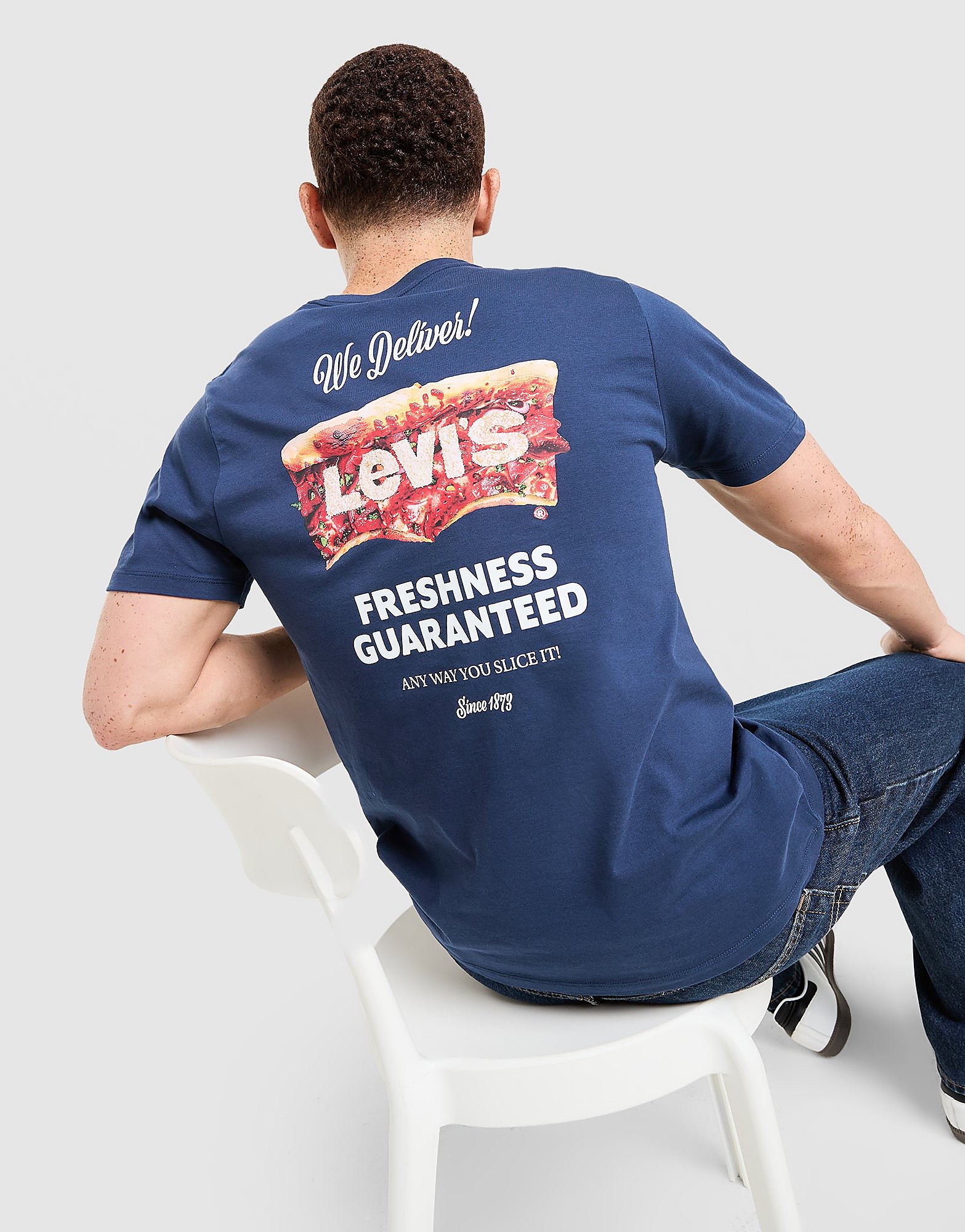 LEVI' Pizza Graphic T Shirt