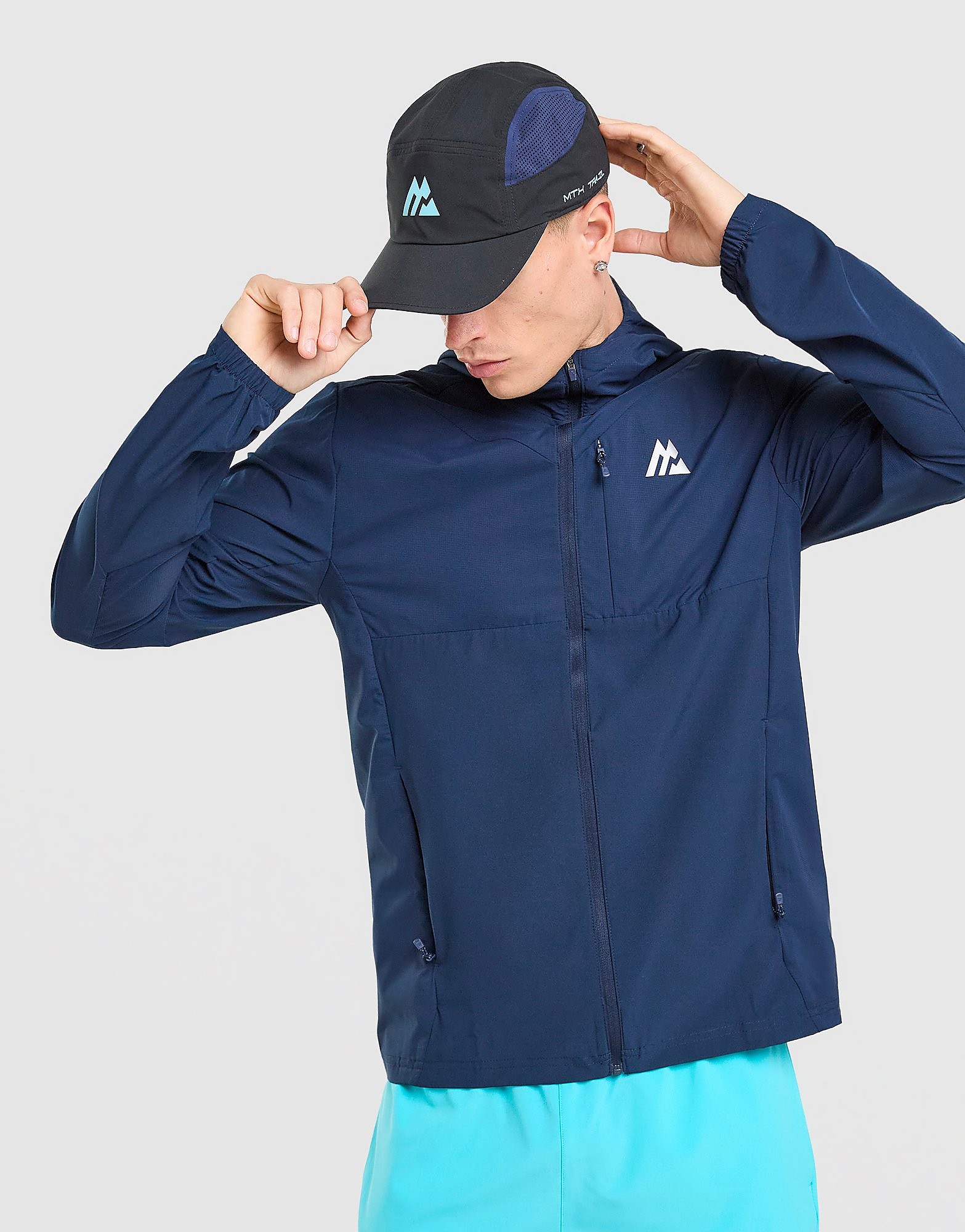 Mens Traverse Woven Jacket - Blu, blu blu Uomo taglia L