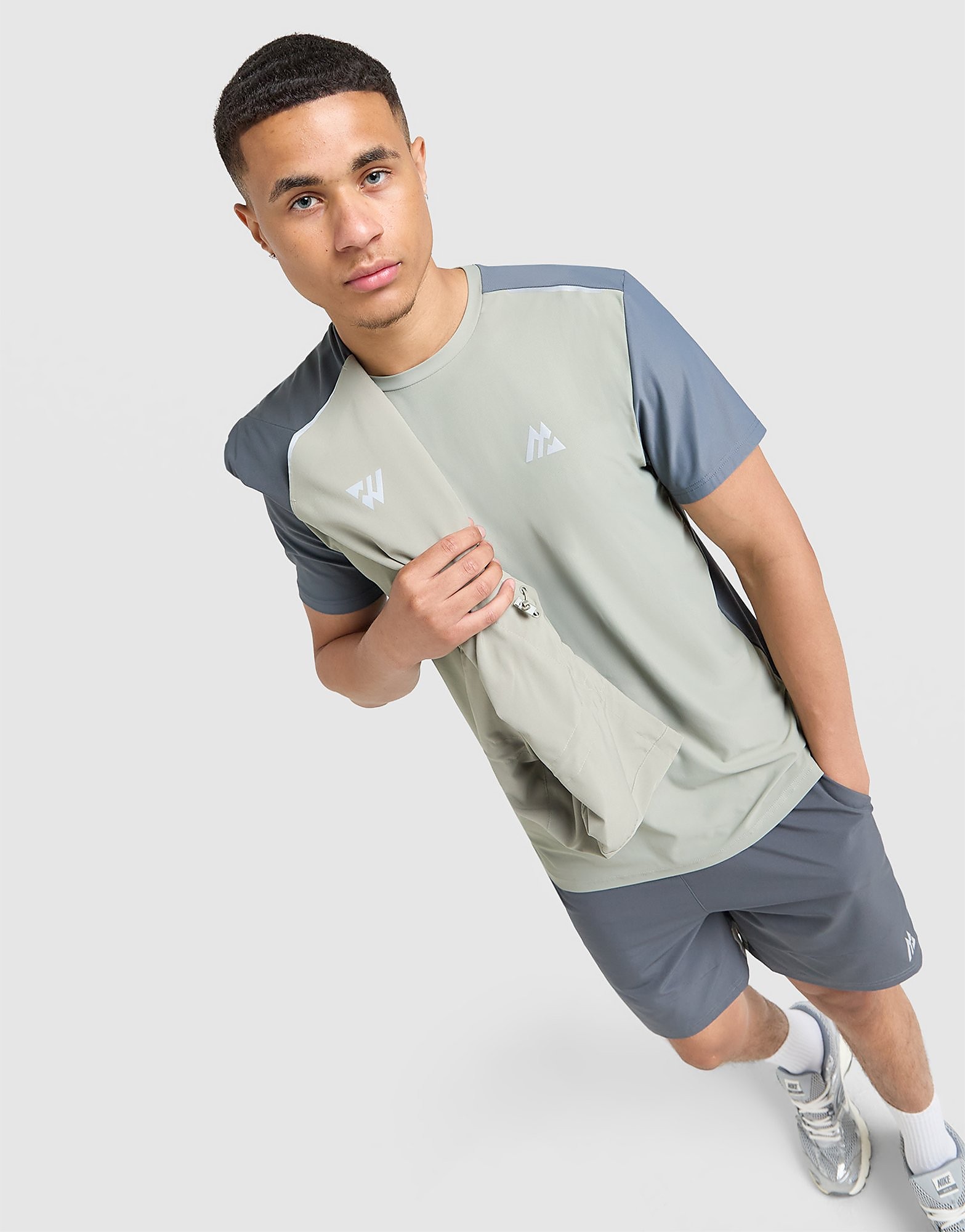 Mens Maglietta Charge - Verde, verde verde Uomo taglia XS