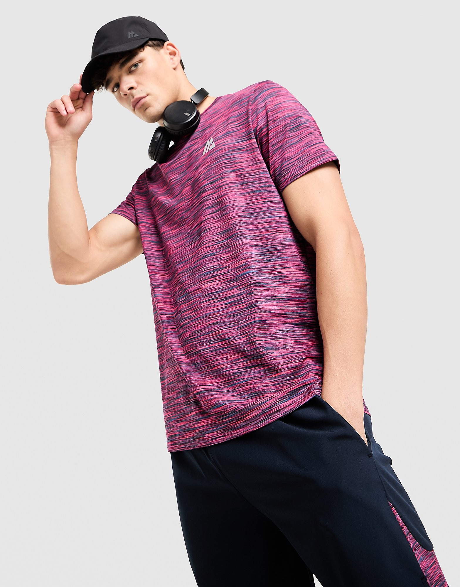 Trail T-Shirt - Herren, Rosa - male - Size: M