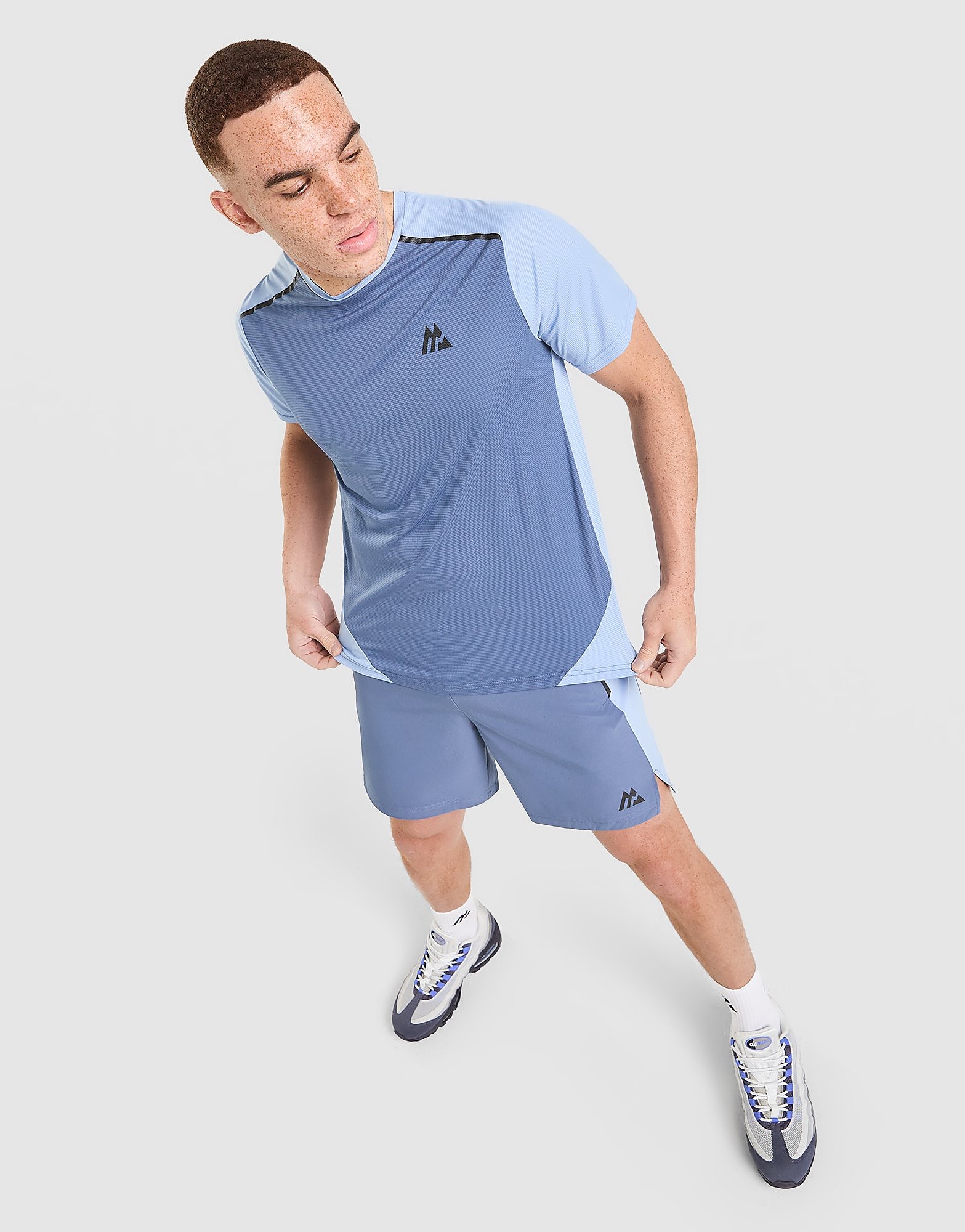 MONTIREX Torrent T-Shirt - Paars- Heren, Paars