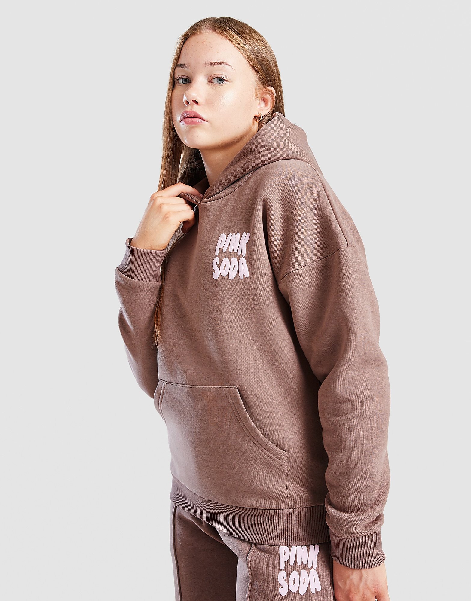 Soda Sport Girls' Mix Overhead Hoodie Junior