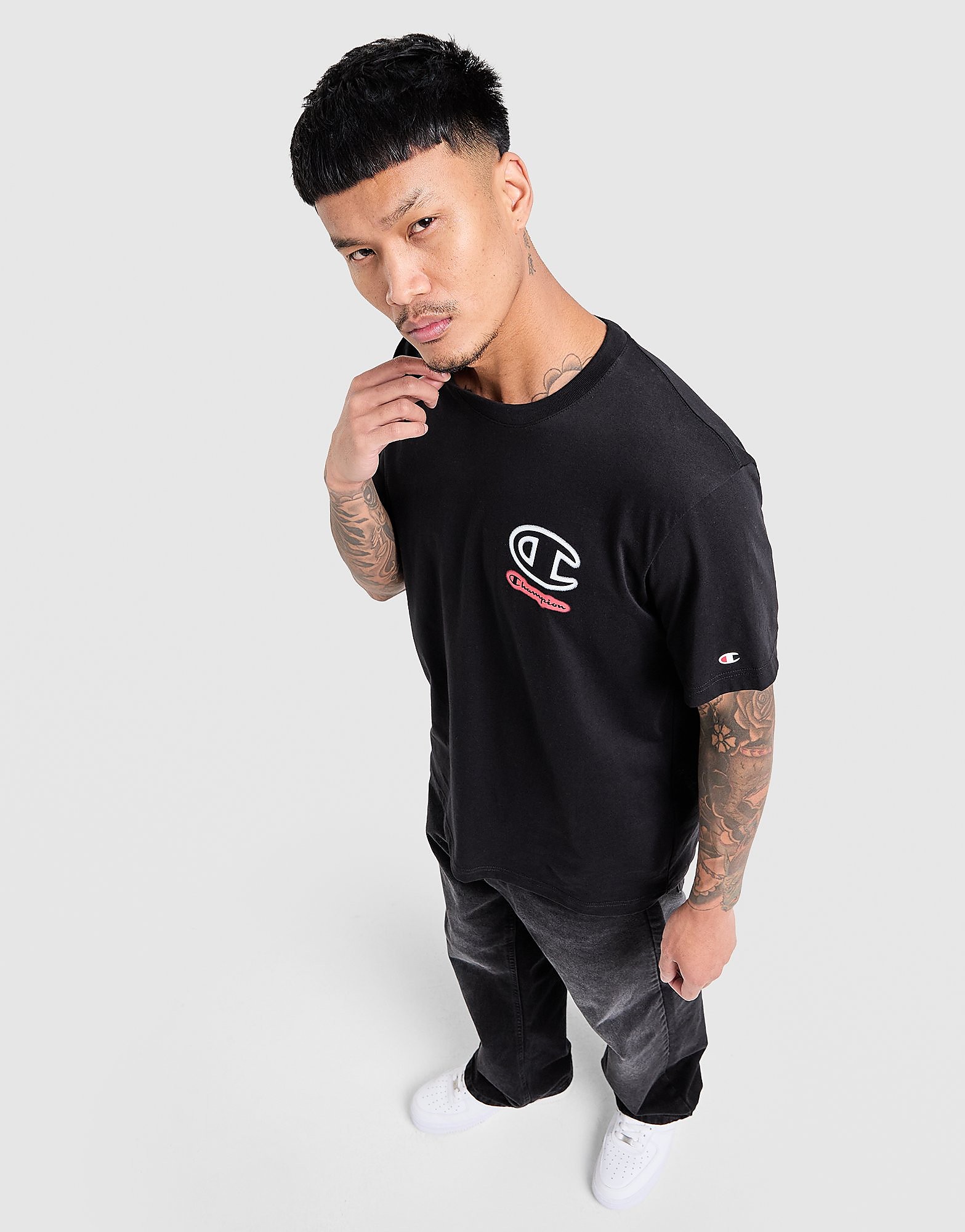 Small Logo T-Shirt - Herren, Schwarz - male - Size: XL