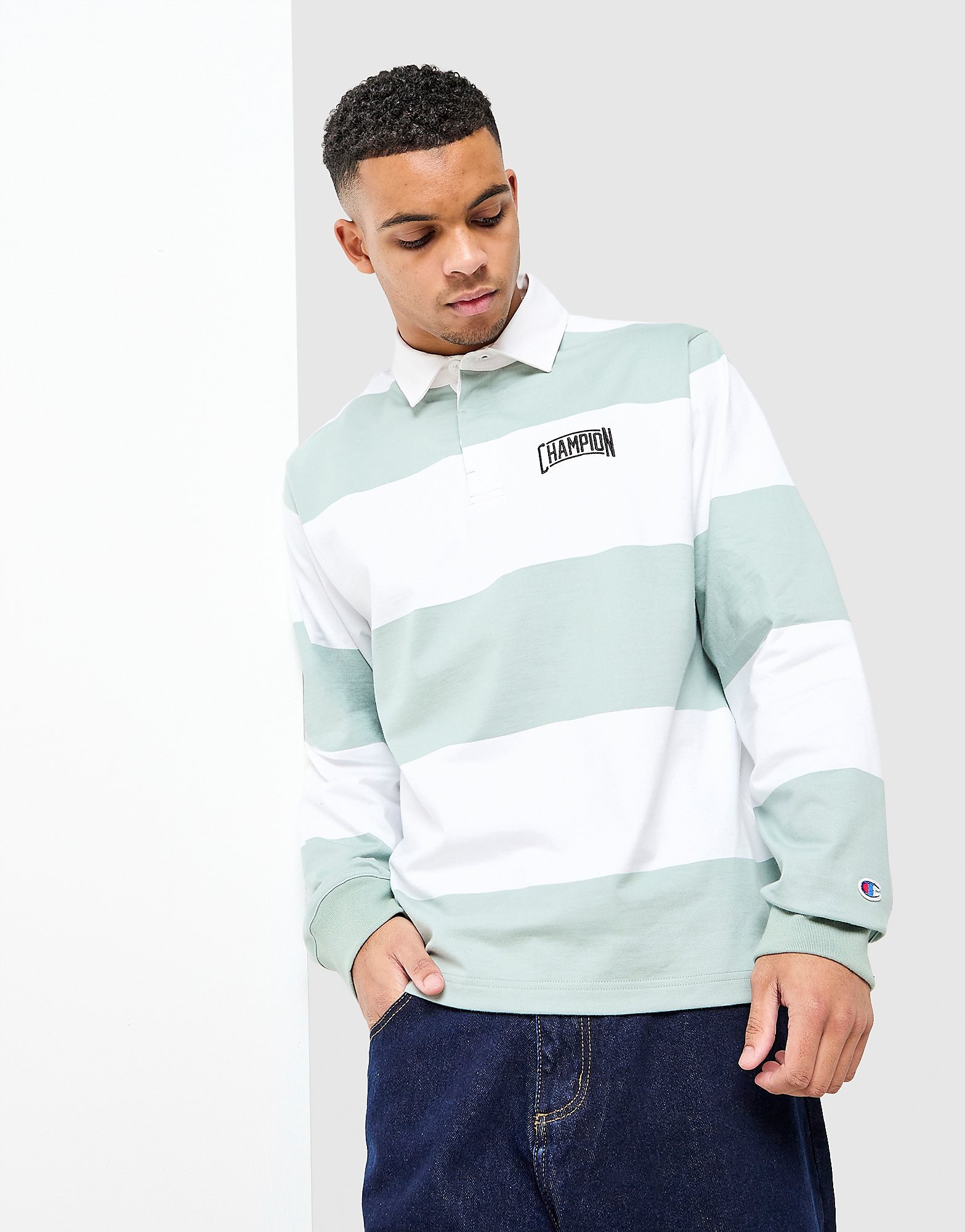 Champion State Of Play Long Sleeve Polo Shirt - vue 1