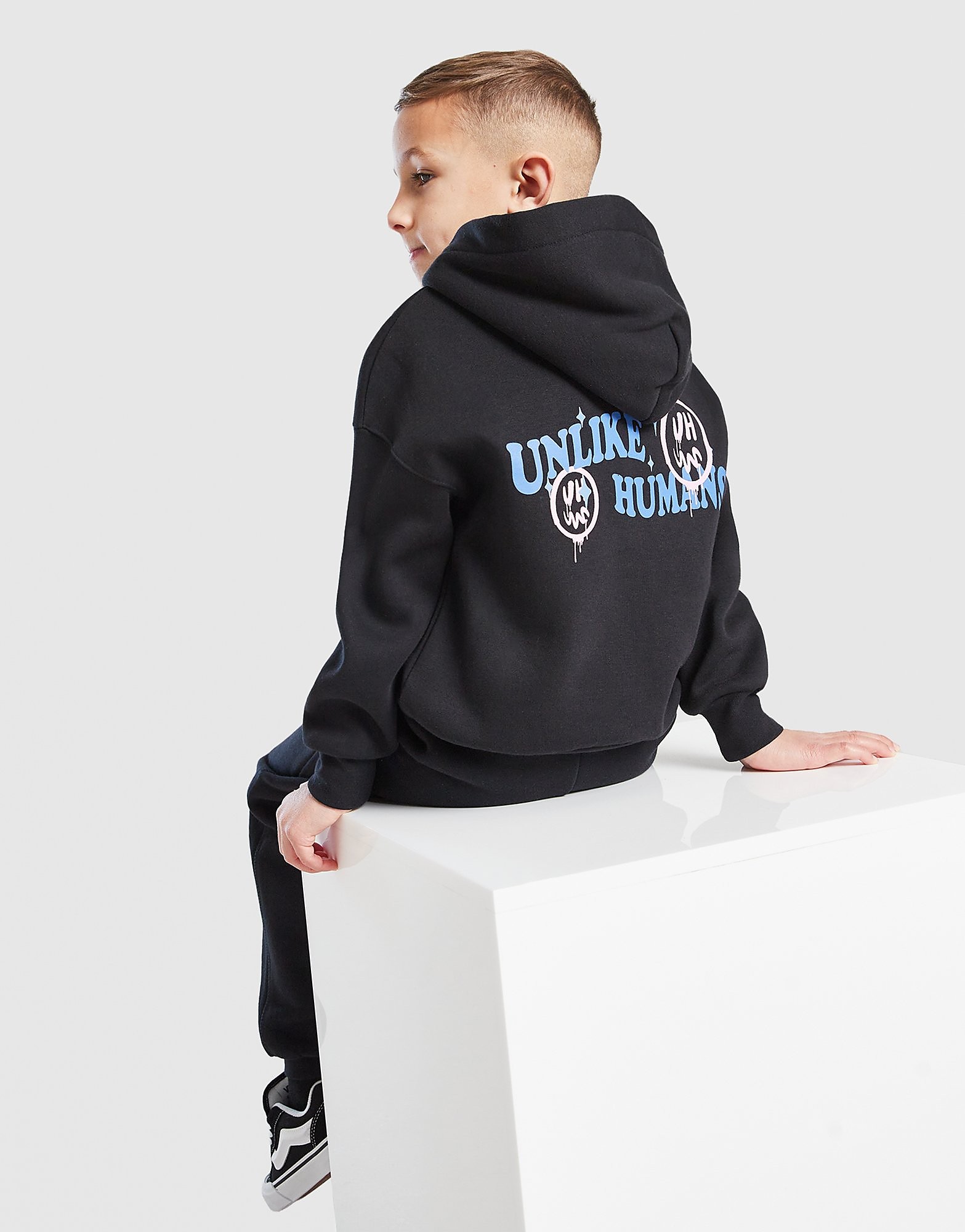 Unlike Humans Smile Overhead Tracksuit Children