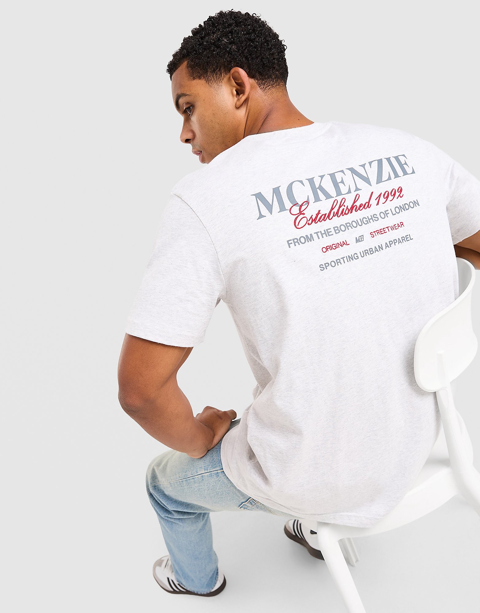 Type T-Shirt - Herren, Grau - male - Size: XXL