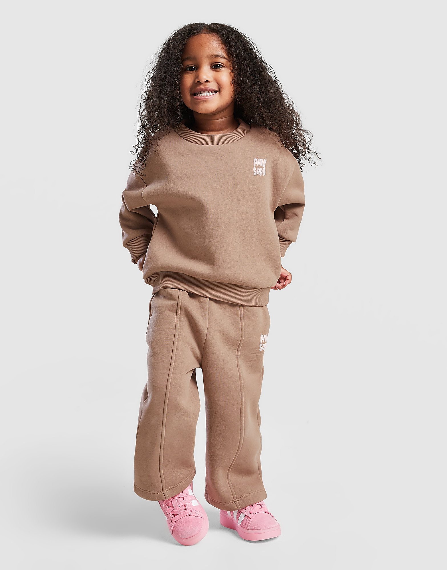 Soda Sport Girls' Mix Crew Tracksuit Infant - vue 2