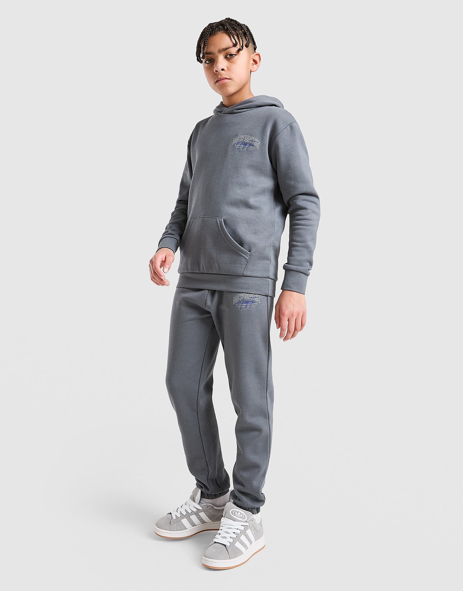 Script Fleece Joggers Junior, Grau - unisex - Size: 13-15Y