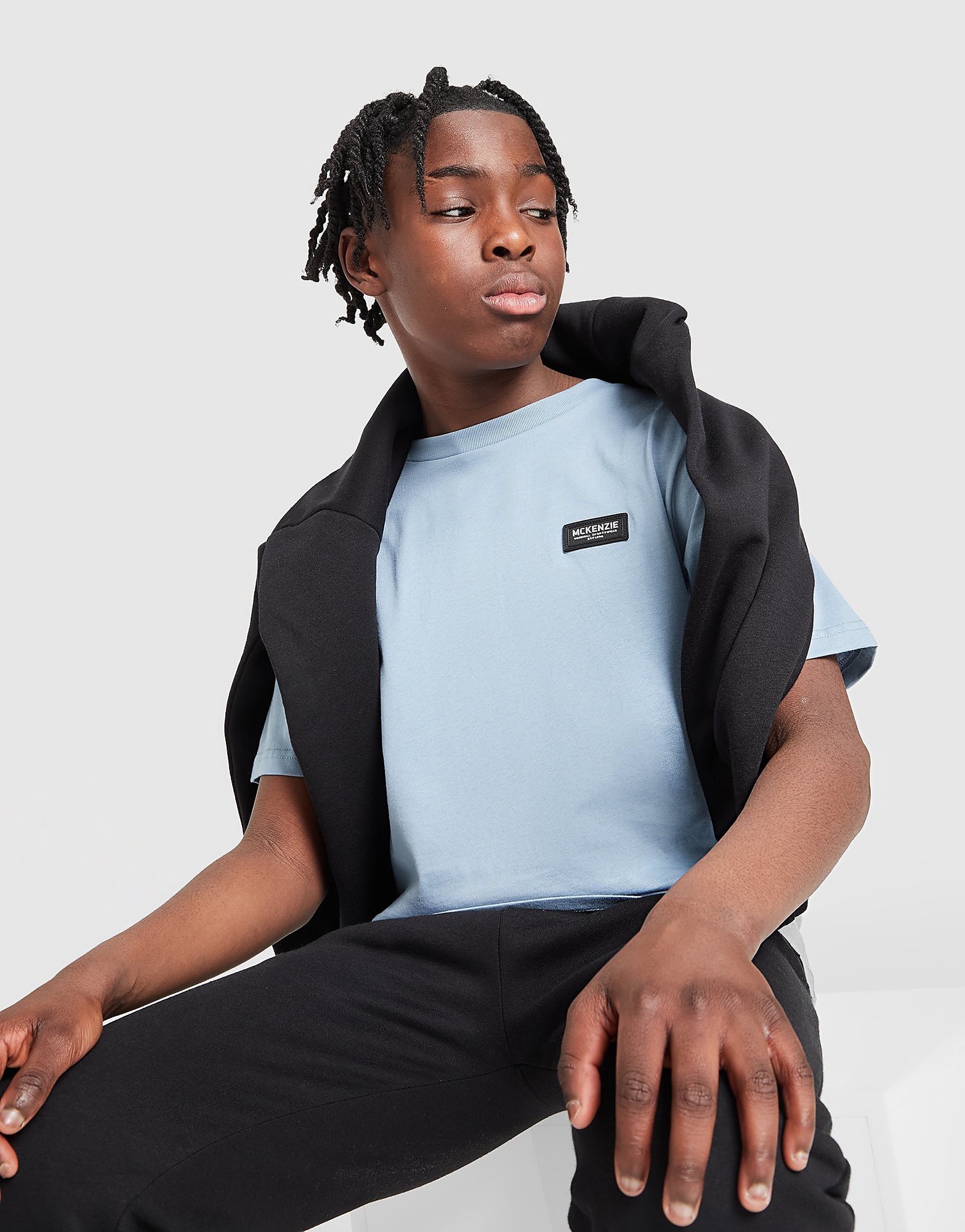 McKenzie Rocco T-Shirt Junior, Blau