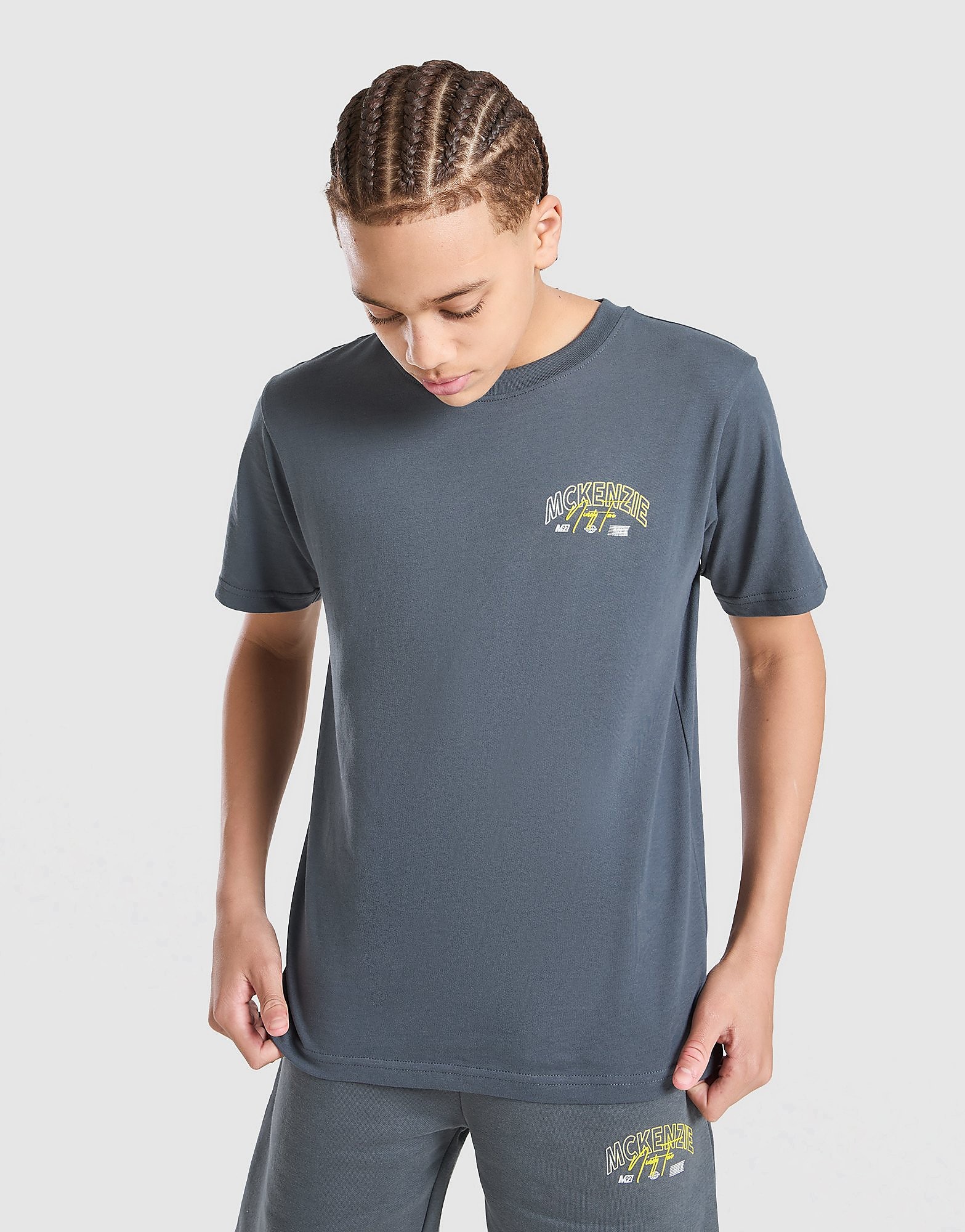 McKenzie Anson T-Shirt Junior, Grau