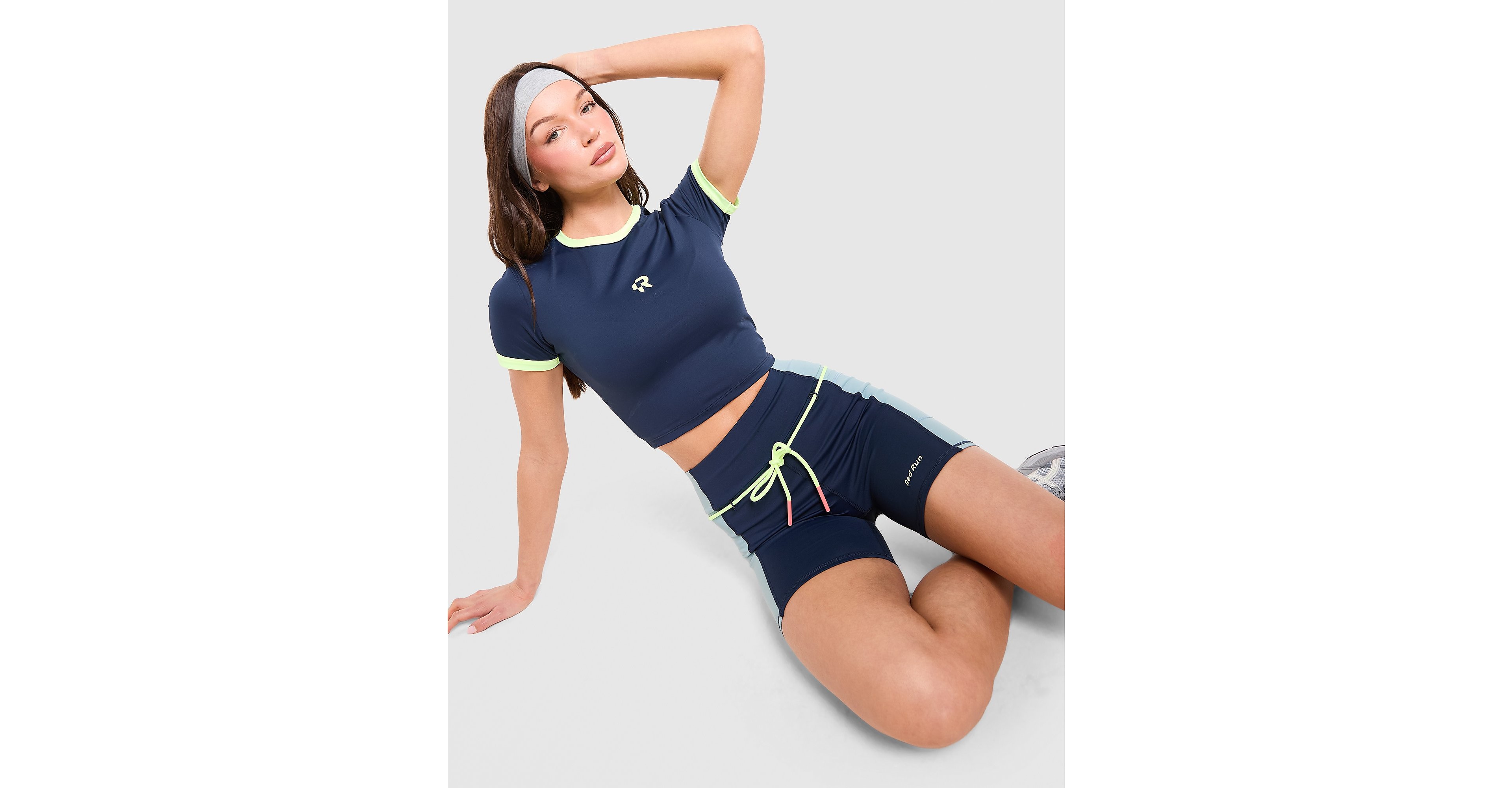 Azure Cycling Short