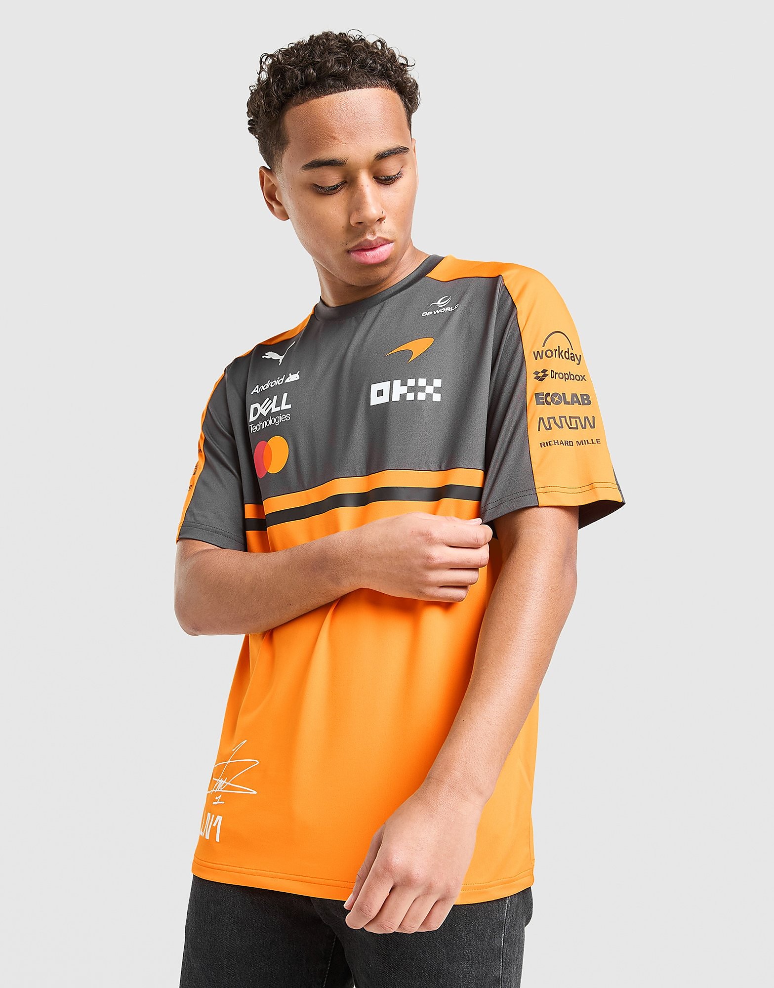 PUMA McLAREN RACING F1 Lando Norris T Shirt - vue 1