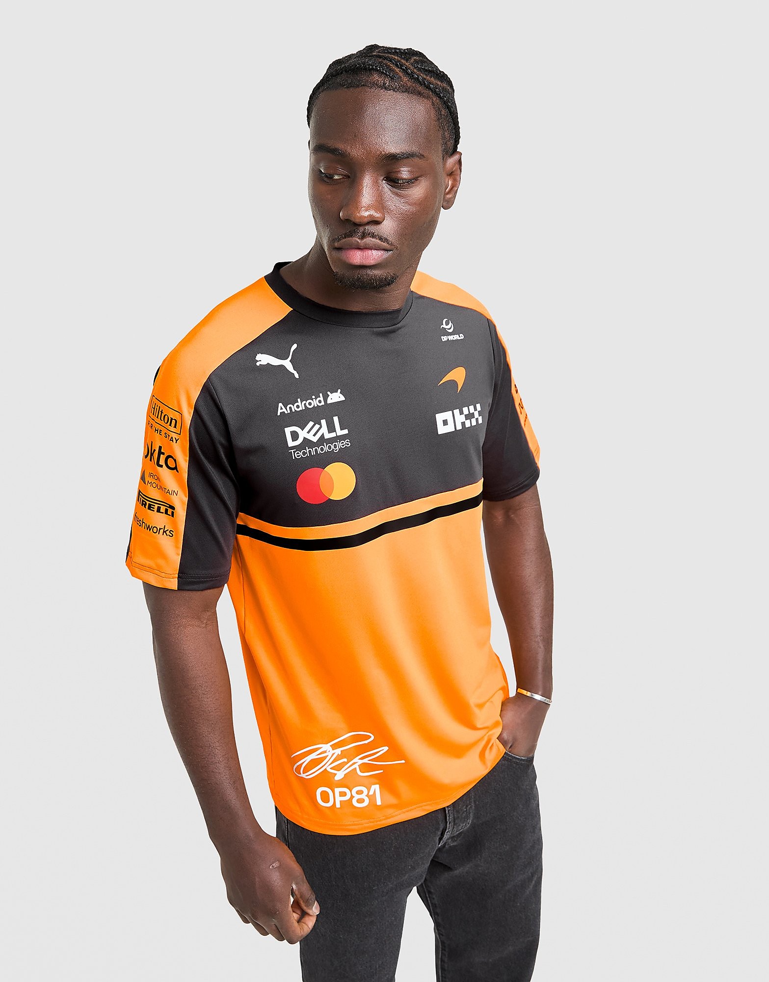 PUMA McLAREN RACING F1 Oscar Piastri T Shirt - vue 1