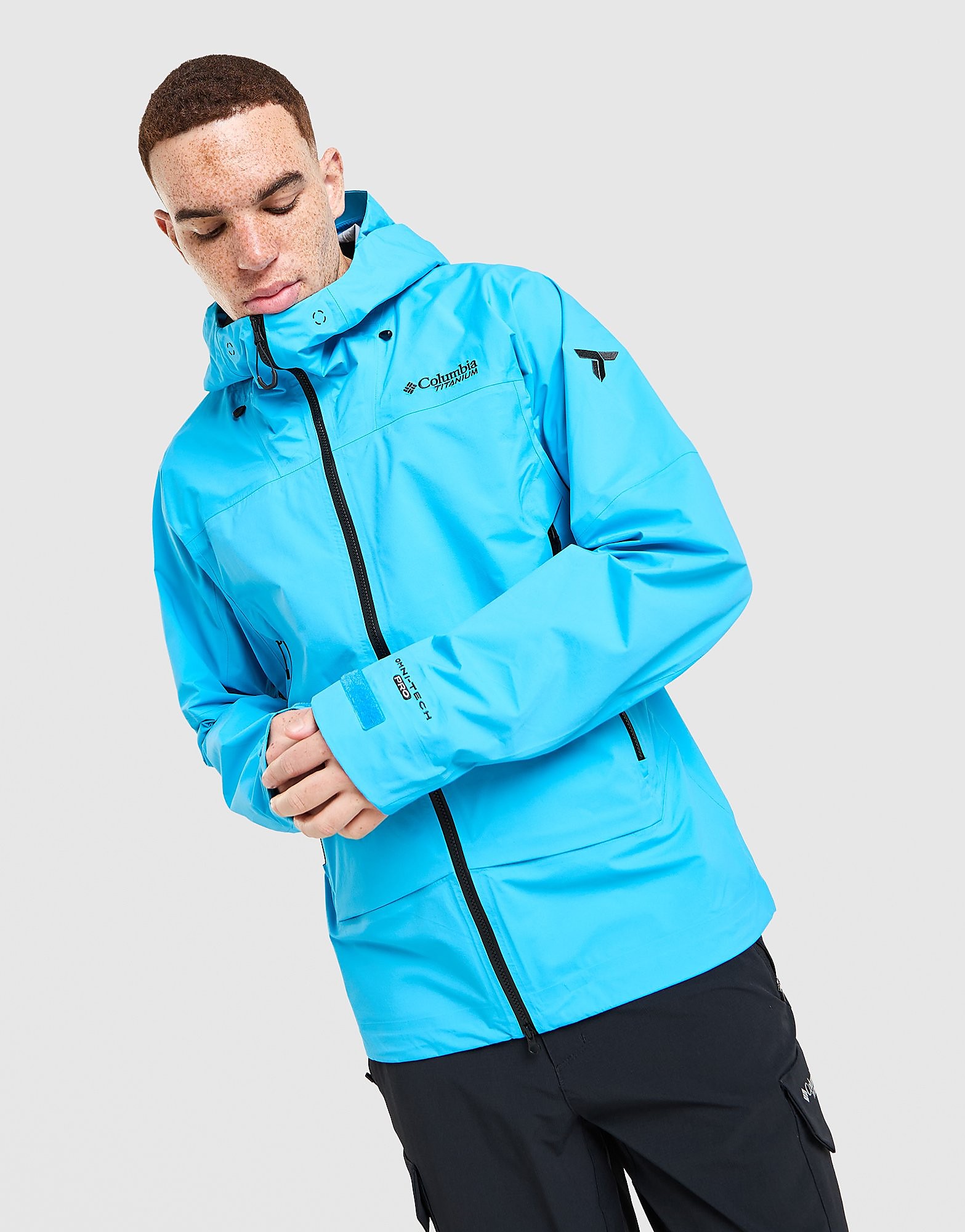 Titanium Pro Shell Jacket - Herren, Blau