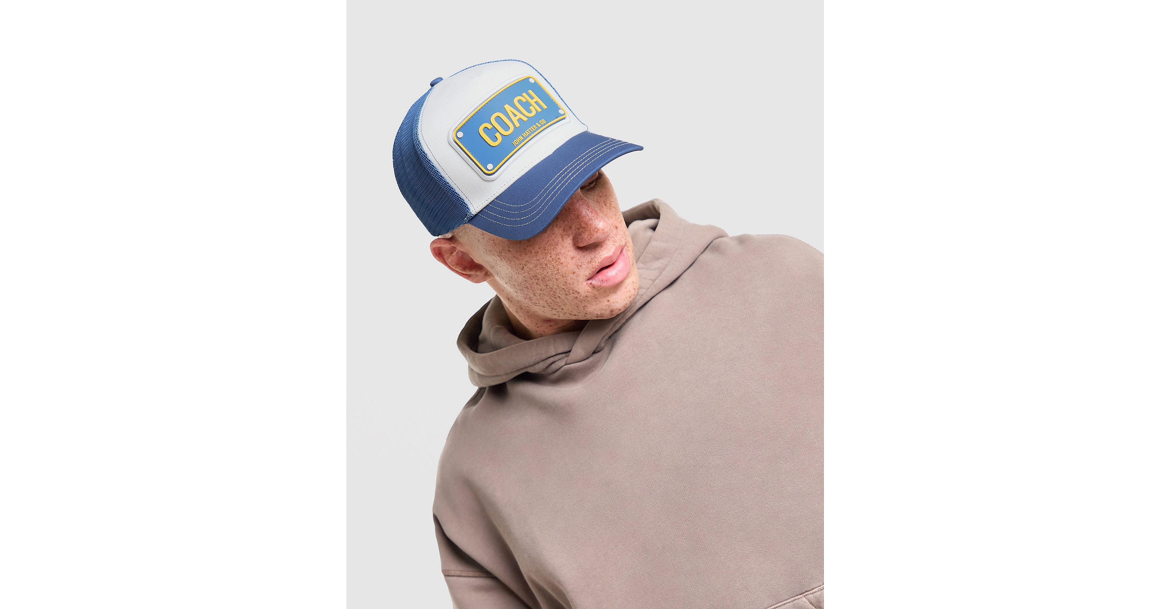 Coach Rubber Trucker Cap