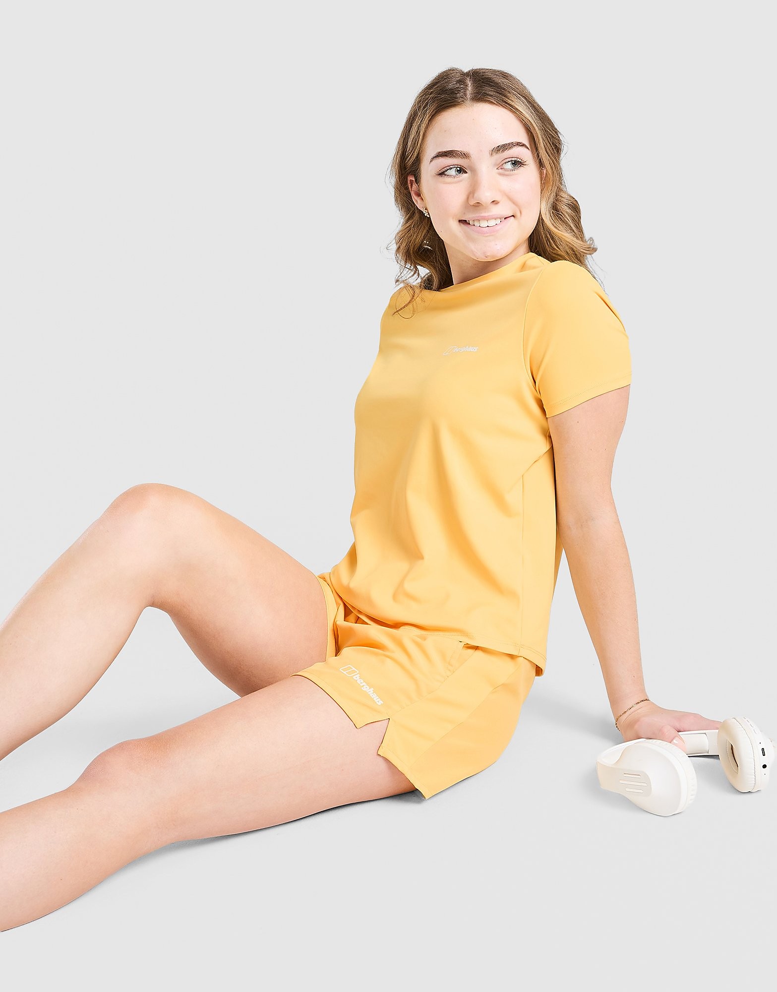 Girls' Strike Shorts Kinder, Orange - unisex - Size: 14-15Y