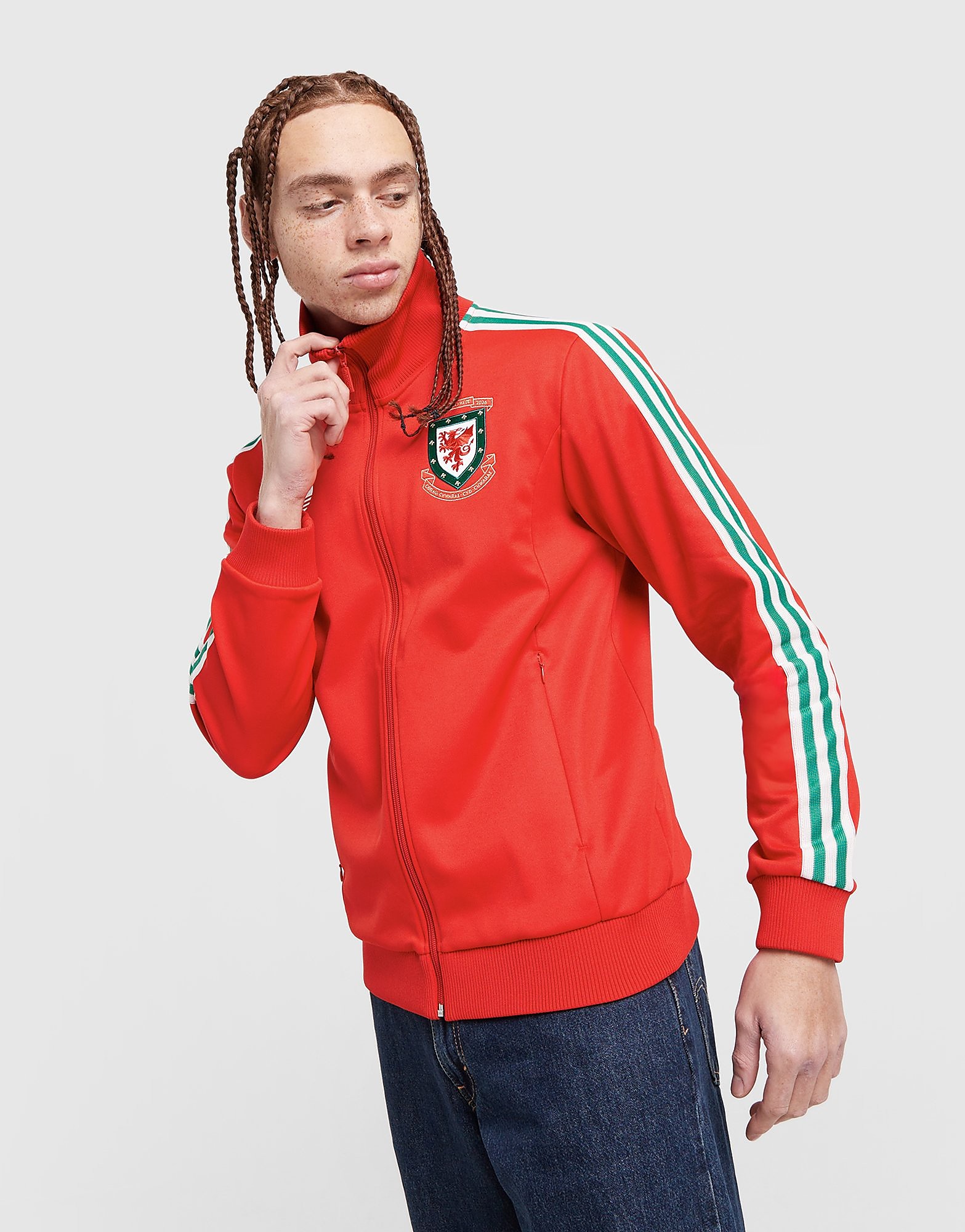 adidas Originals Haut de survêtement anniversaire Pays de Galles