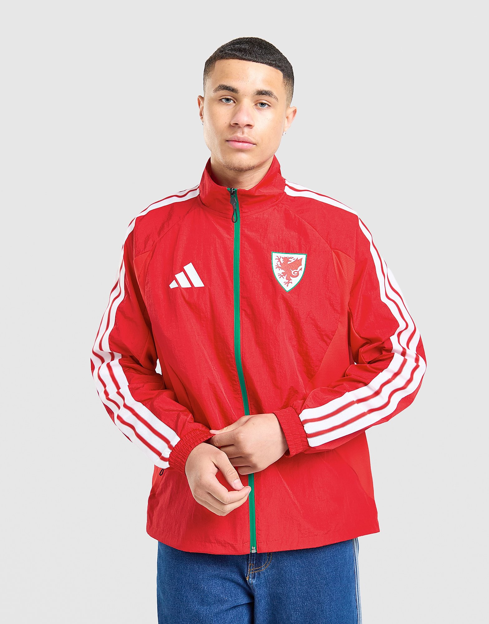 Wales 2026 Anthem Jacket - Herren, Rot