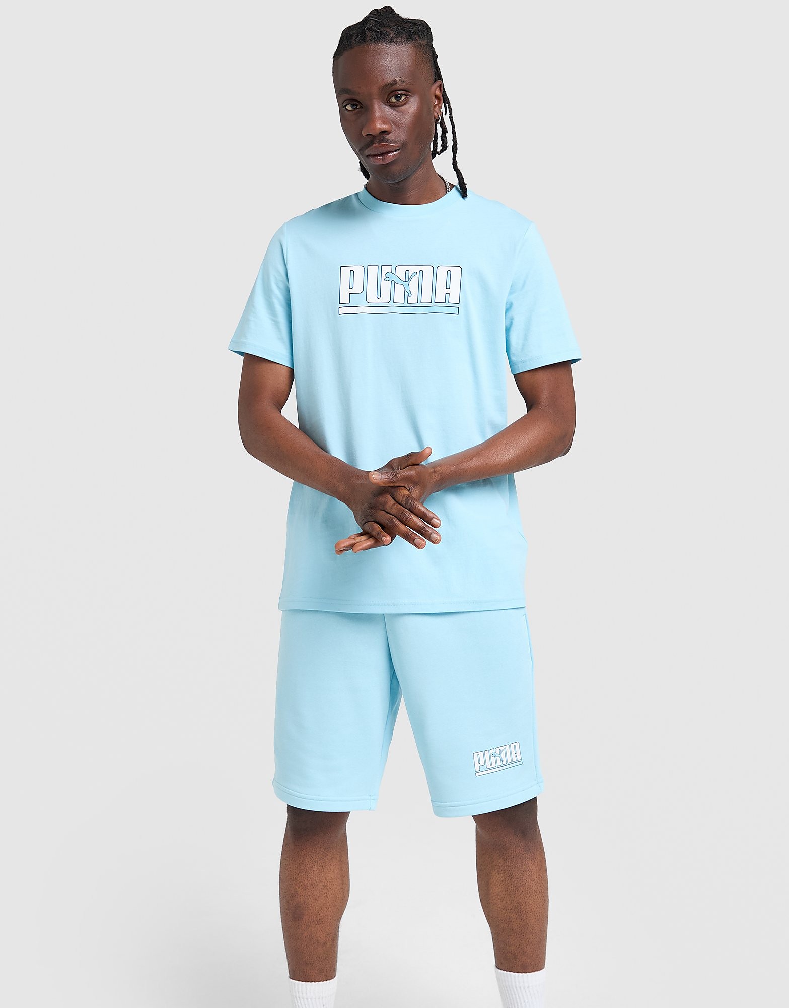 Sportswear Shorts - Herren, Blau - male - Size: M