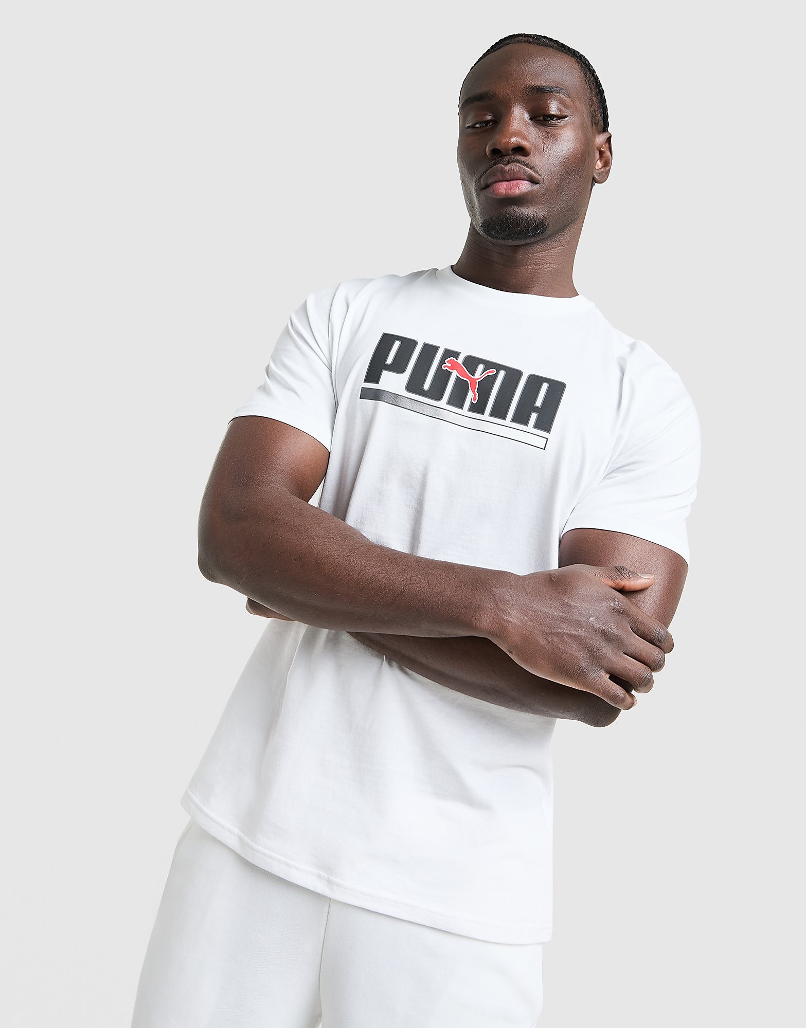 Sportswear T-Shirt - Herren, Weiss - male - Size: L