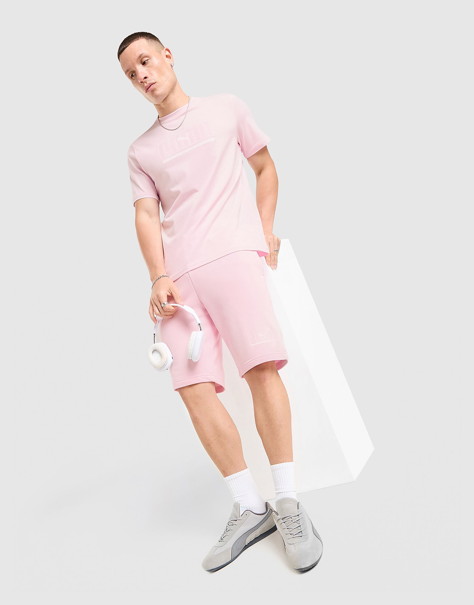 Sportswear Shorts - Herren, Rosa - male - Size: M