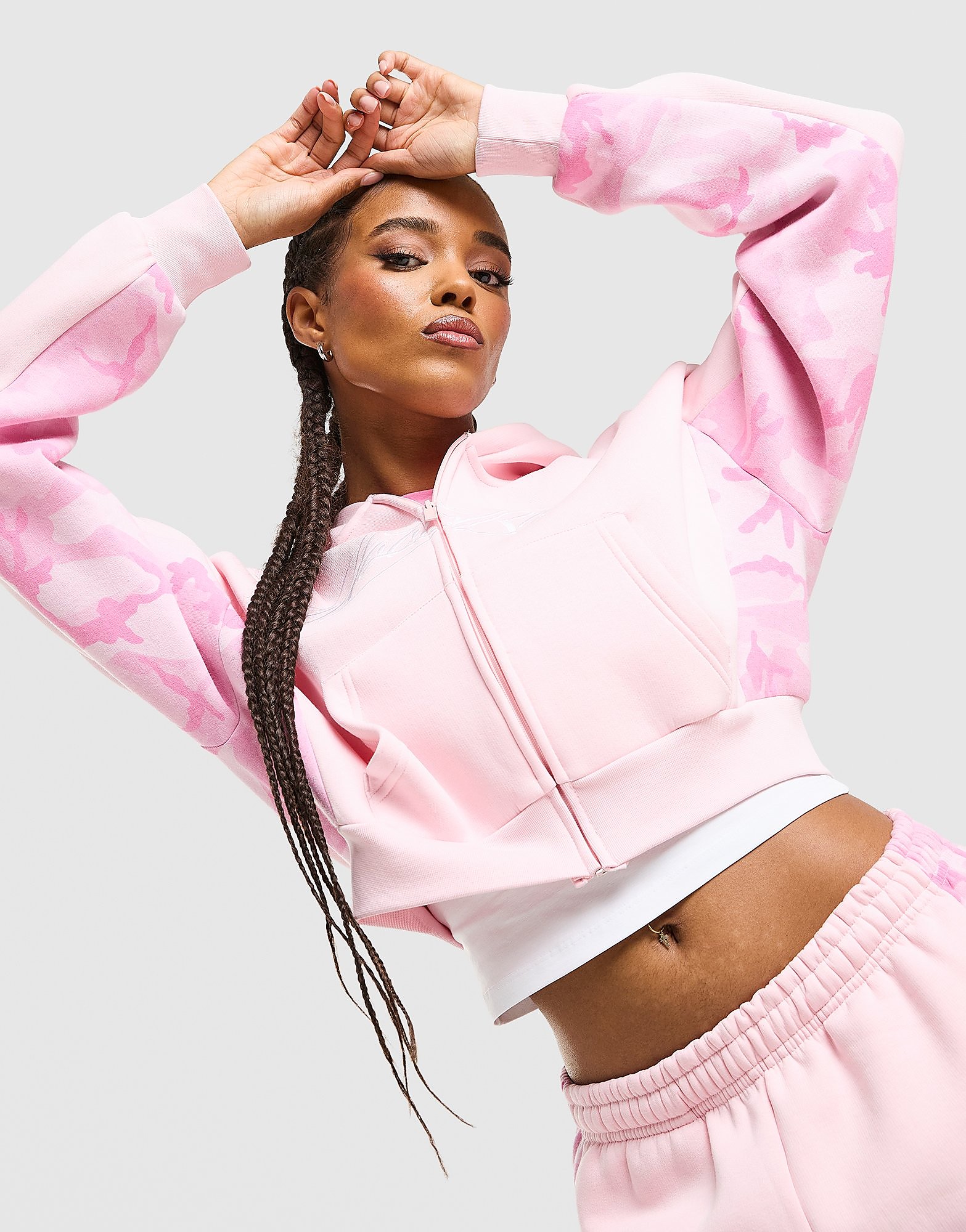 Hoodrich Field Camo Full Zip Hoodie - vue 1