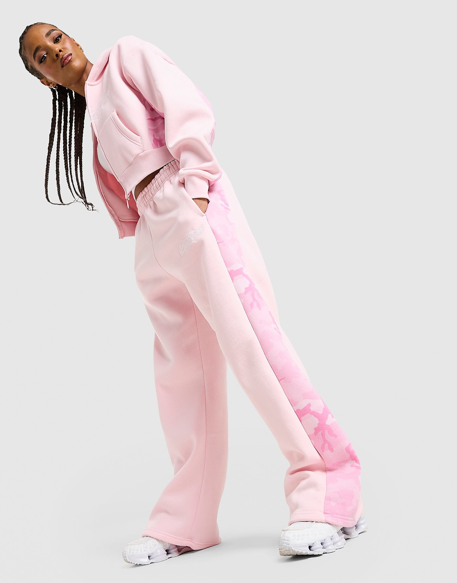 Hoodrich Field Camo Wide Leg Joggers - vue 1