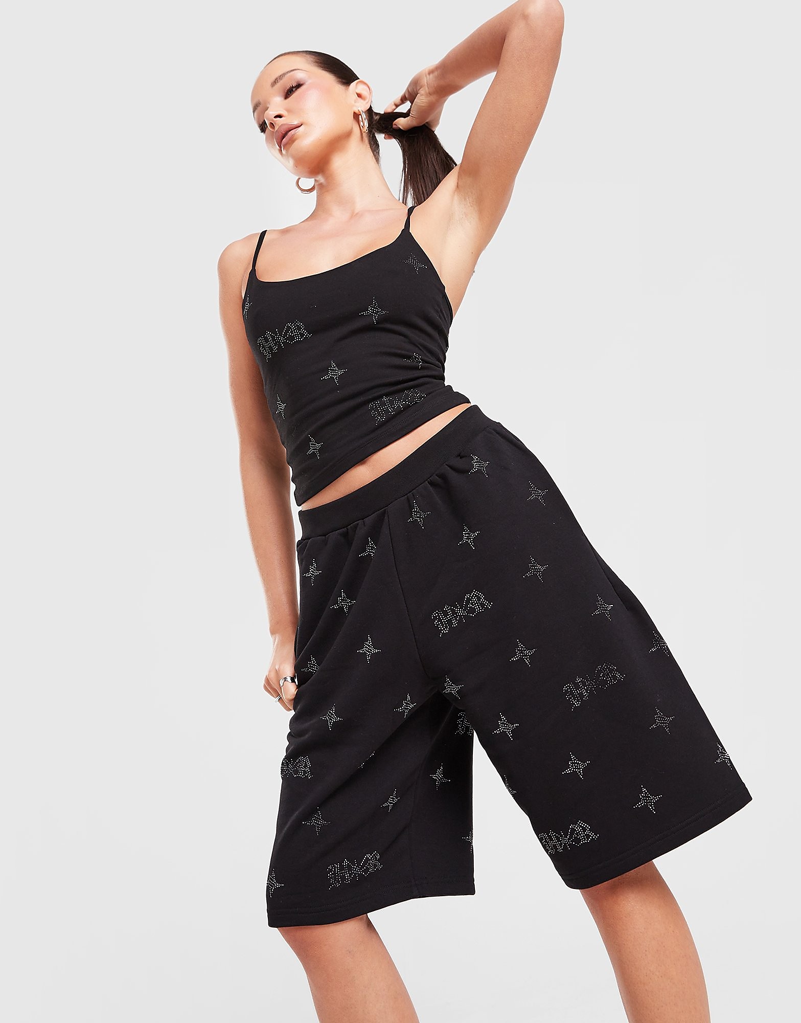 Hoodrich Razor Fleece Baggy Shorts - vue 1