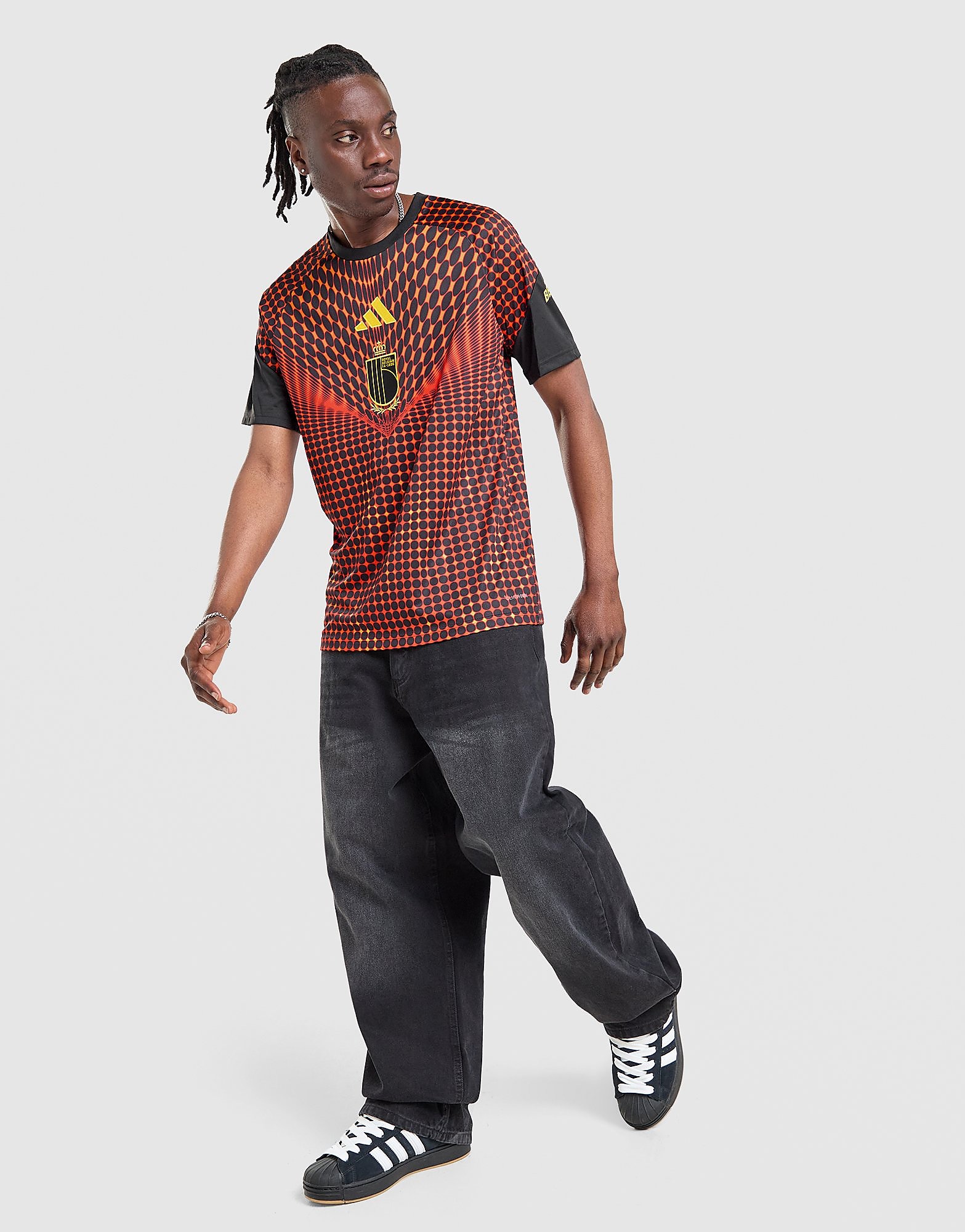 adidas Belgium 2026 Pre Match Shirt