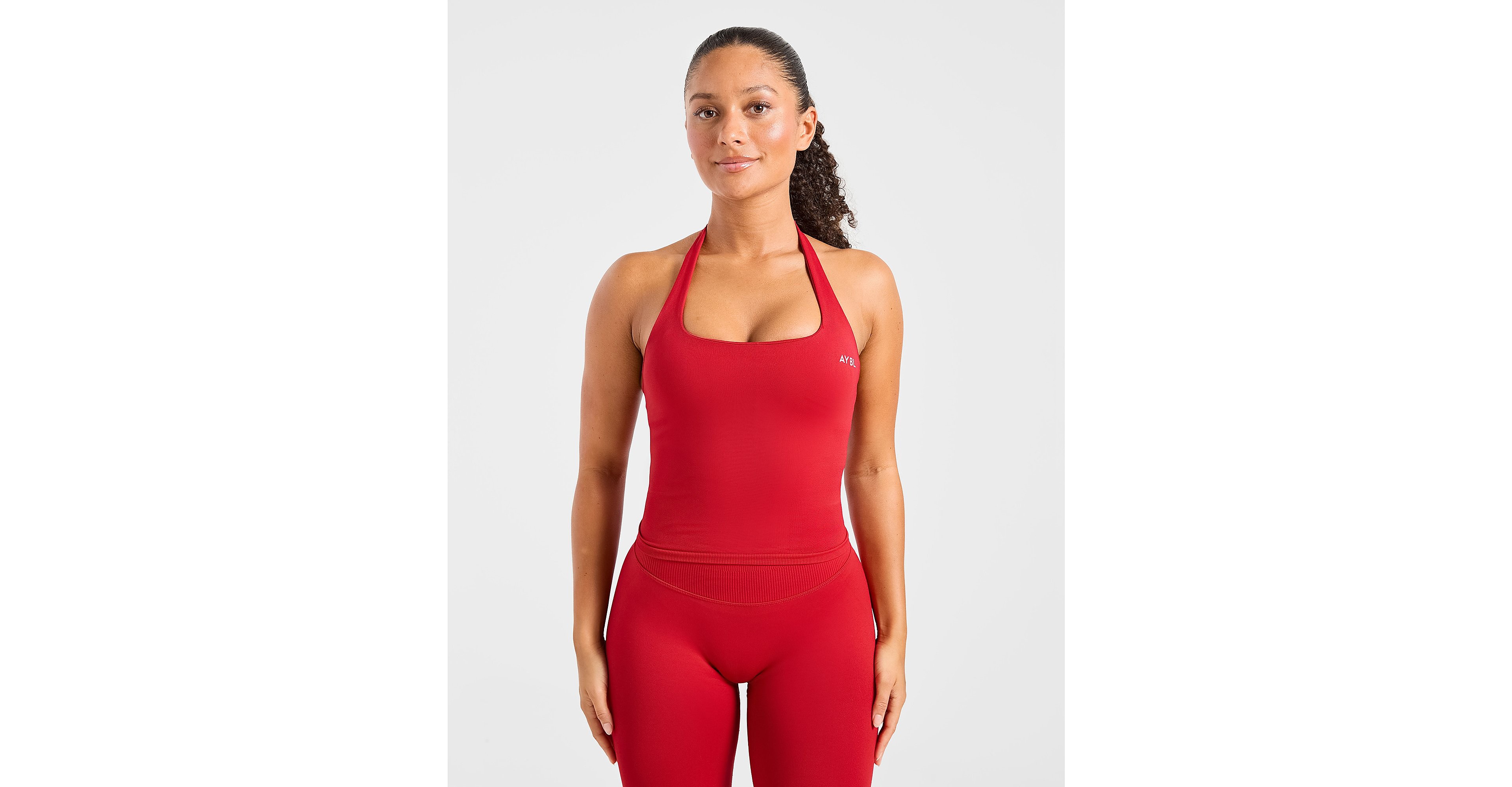 Enhance Seamless Halterneck Top