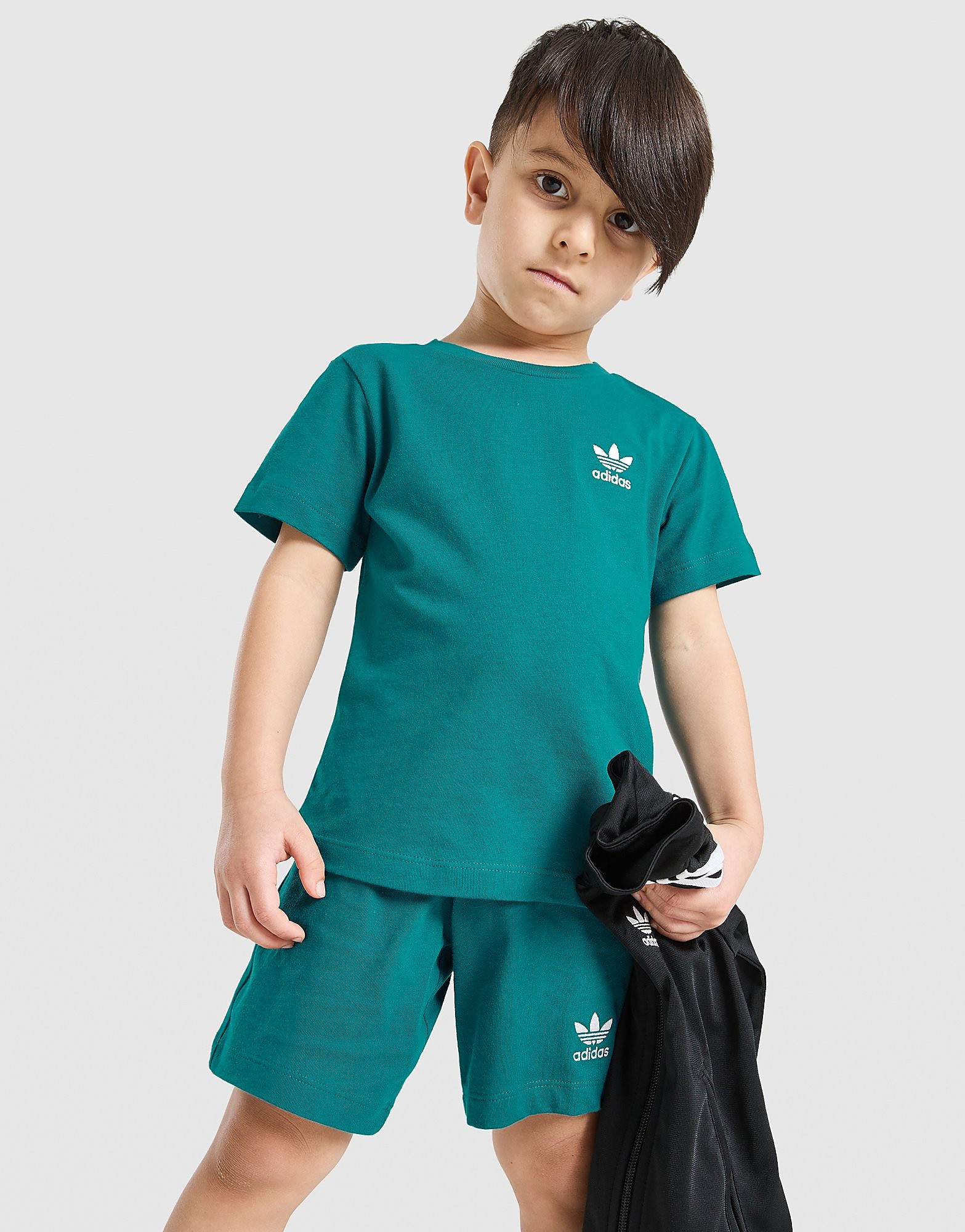 adidas Originals Ensemble T-shirt/short Trefoil Essential Bébé - Bleu, Bleu
