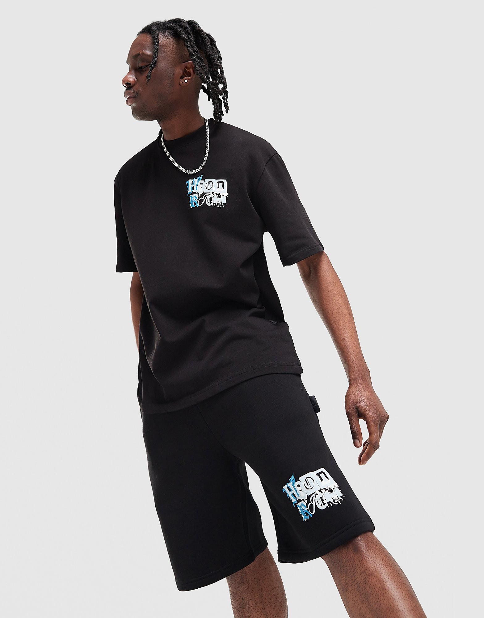 Hoodrich Collage Shorts