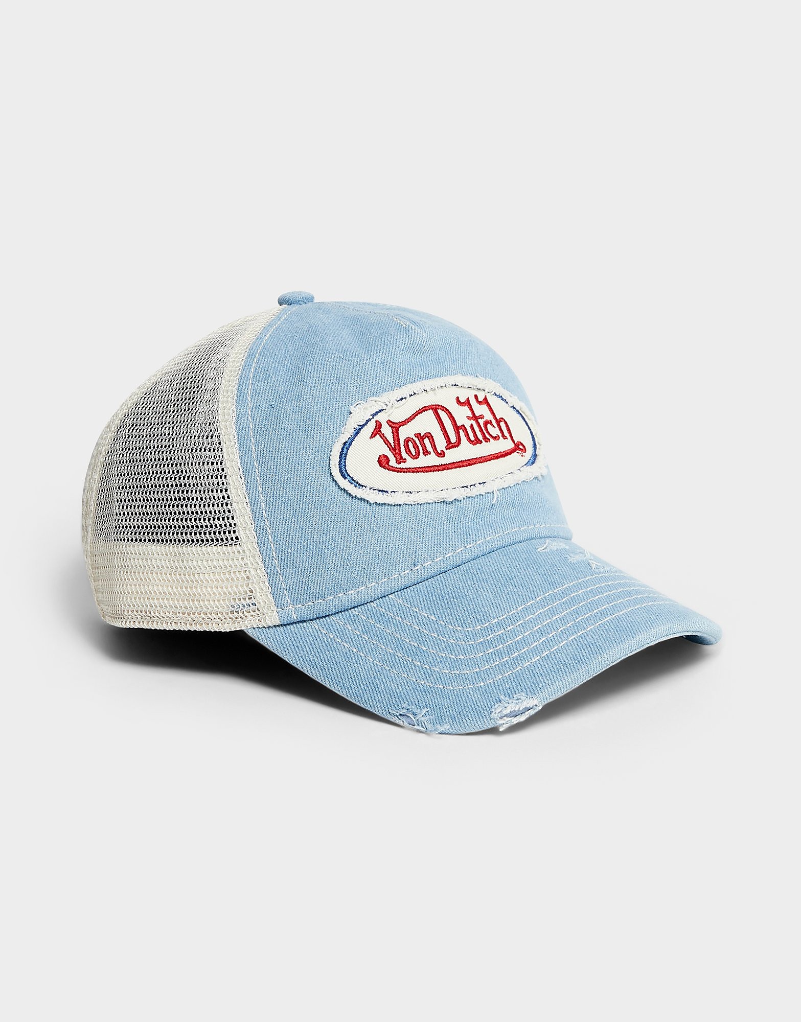 Von Dutch Casquette Trucker Denim - Bleu, Bleu