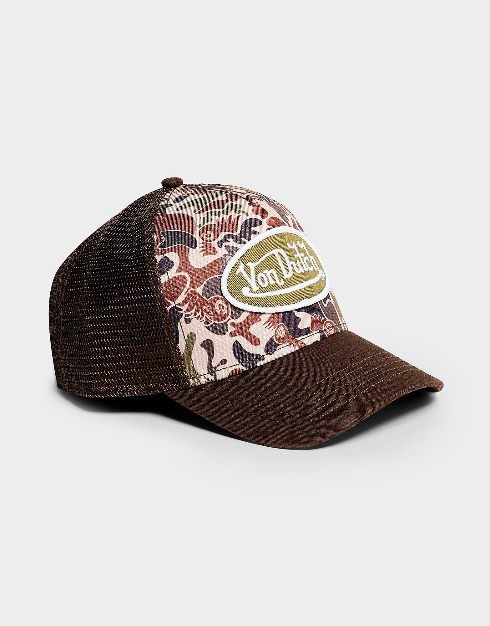 Von Dutch Kvinno Brun Trucker Cap,